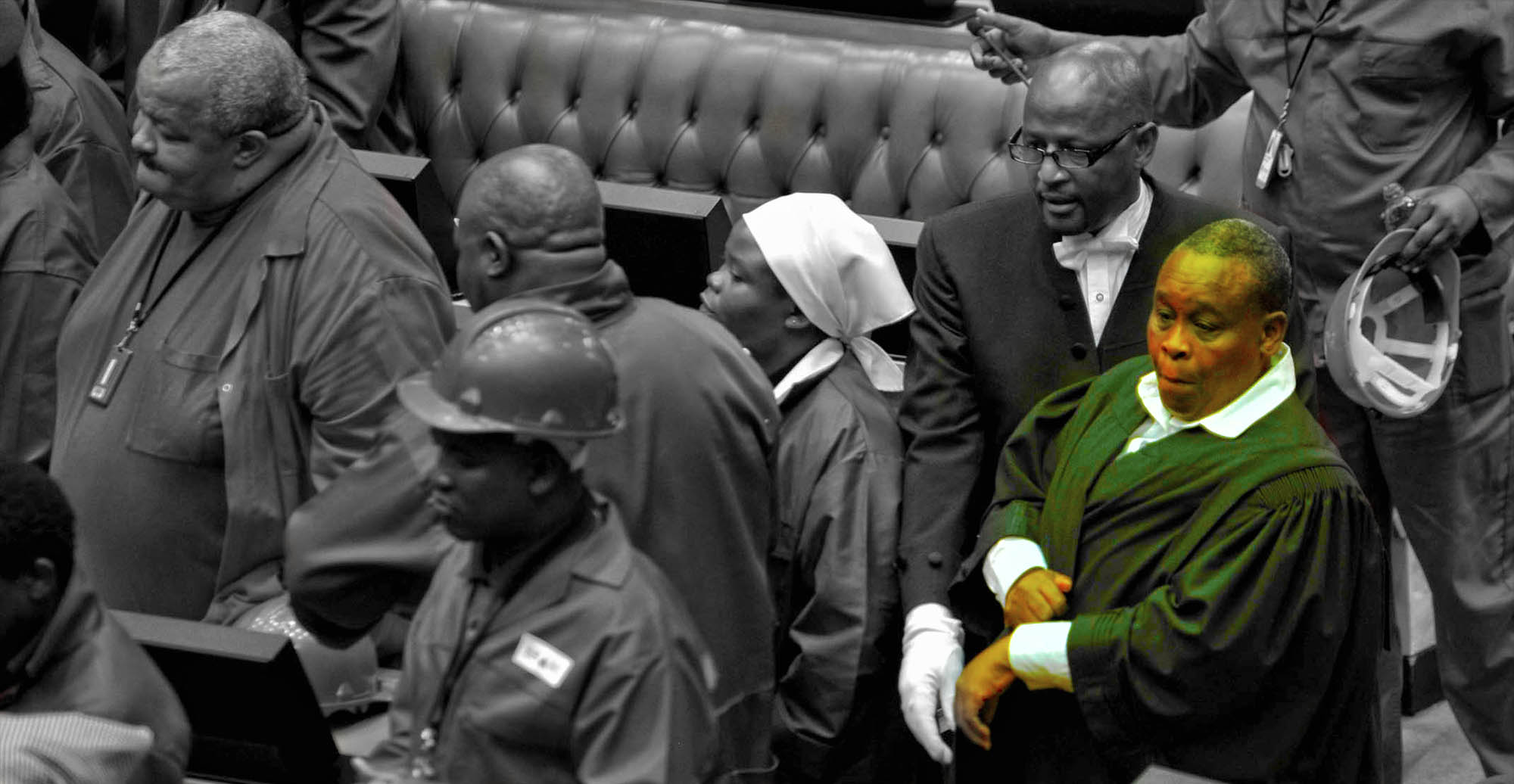 Regina Mohlomi, SA’s first woman serjeant-at-arms, closes her final Parliamentary chapter