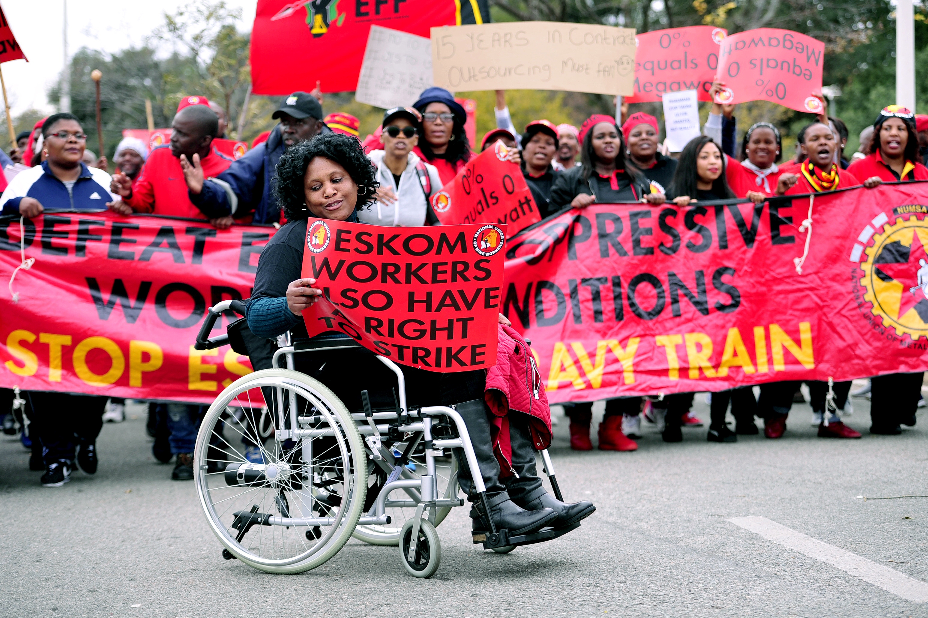 EXCLUSIVE: NUM demands 15% wage hike from Eskom, Solidarity CPI +3%