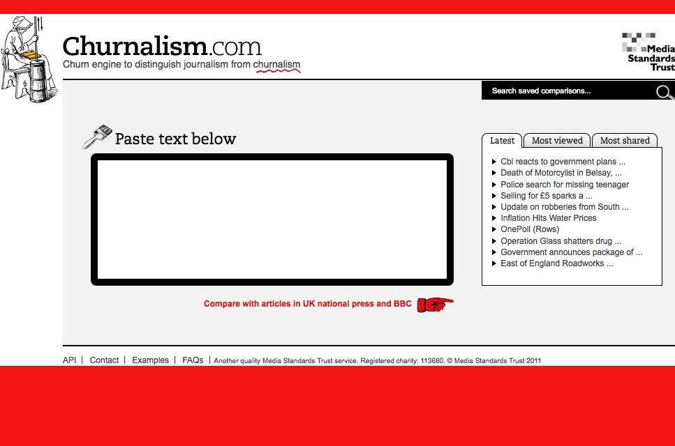 Internet kills the PR star: The all-new DIY churnalism detector