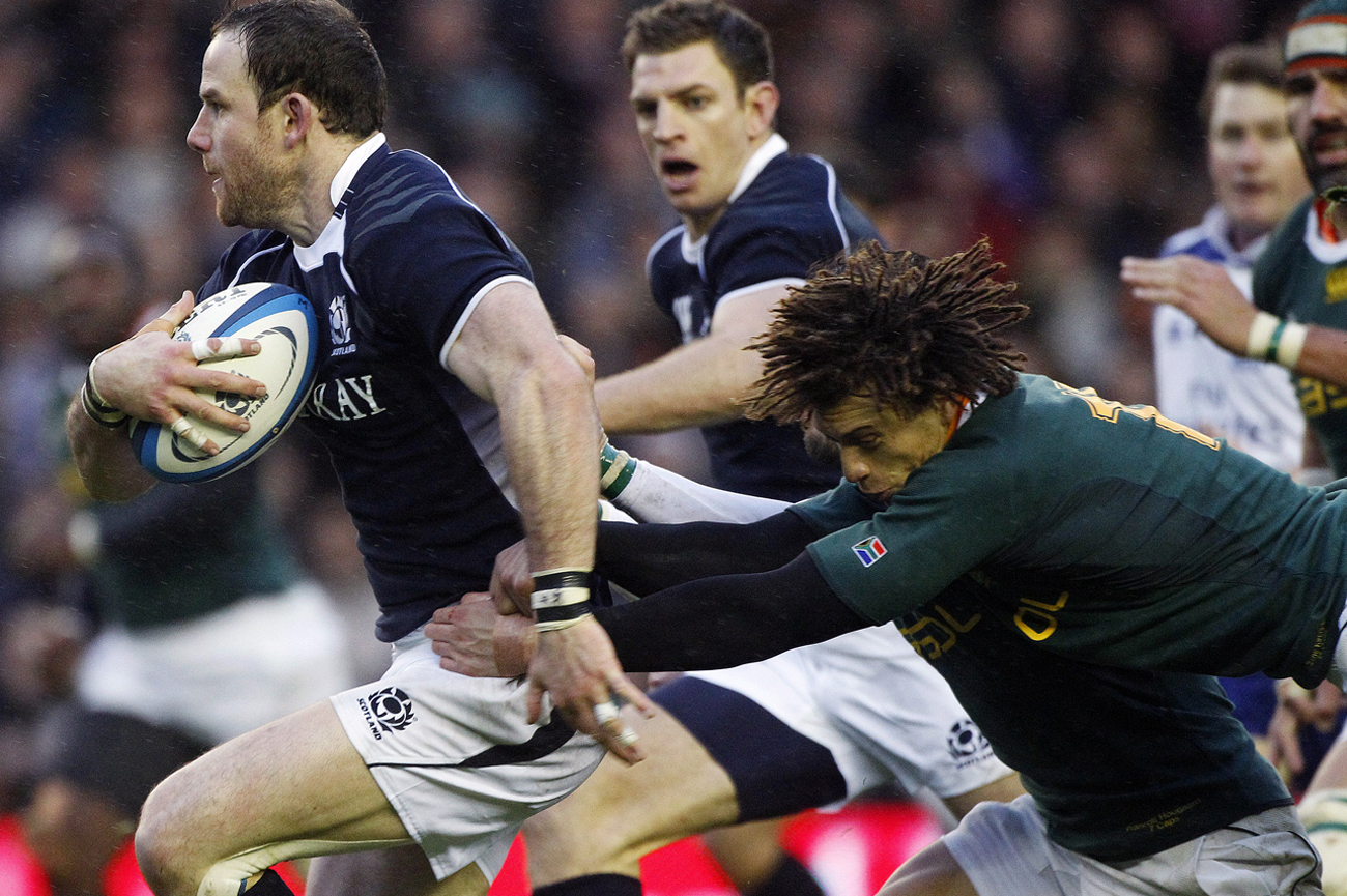 Scotland plus ref plus rain equal Bok pain