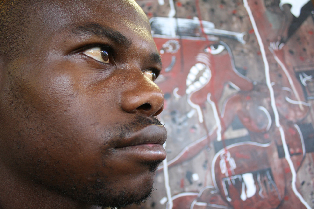 No disguise in Blessing's work