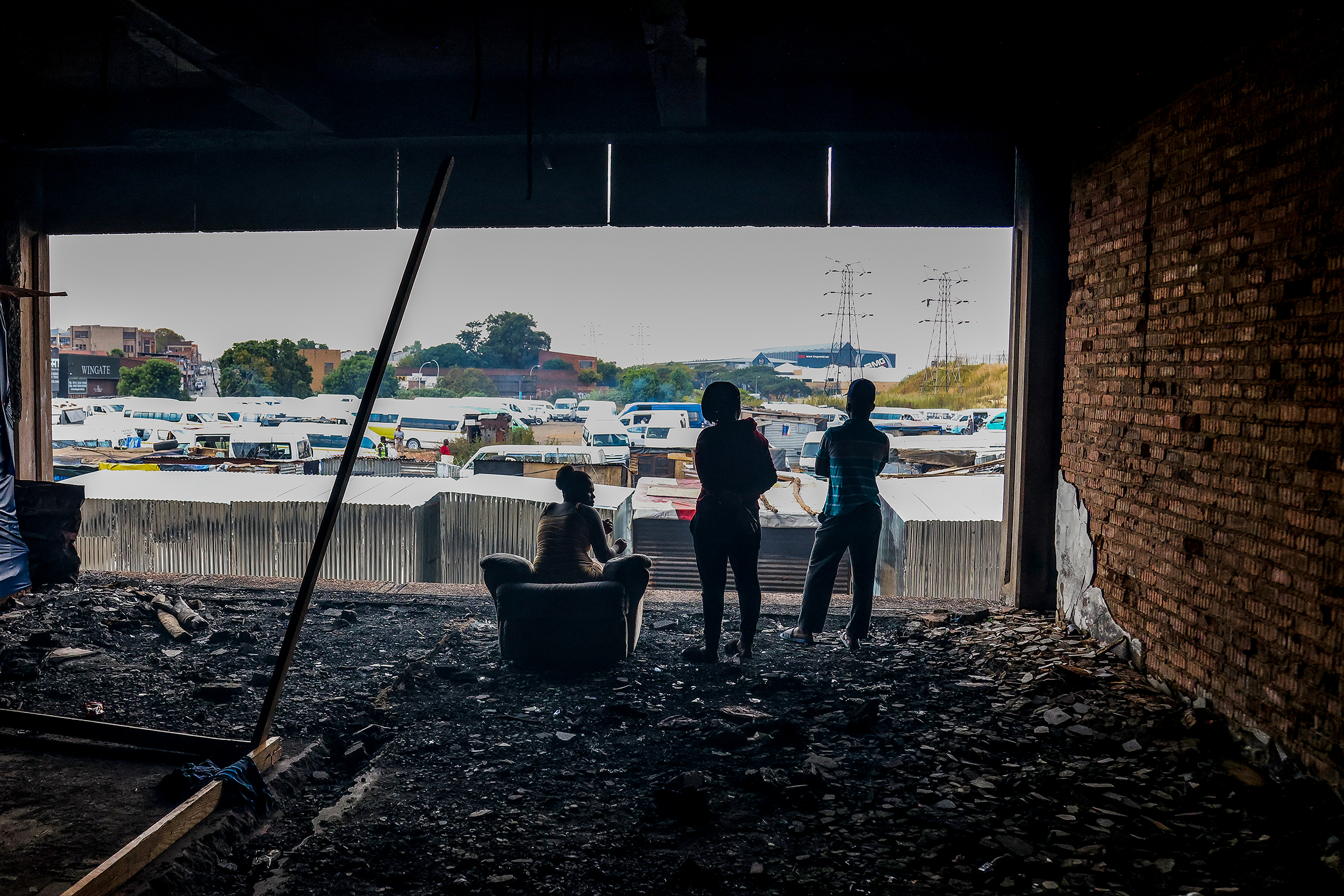 Living conditions in fire-ravaged Joburg CBD informal settlement ‘worse than hell’
