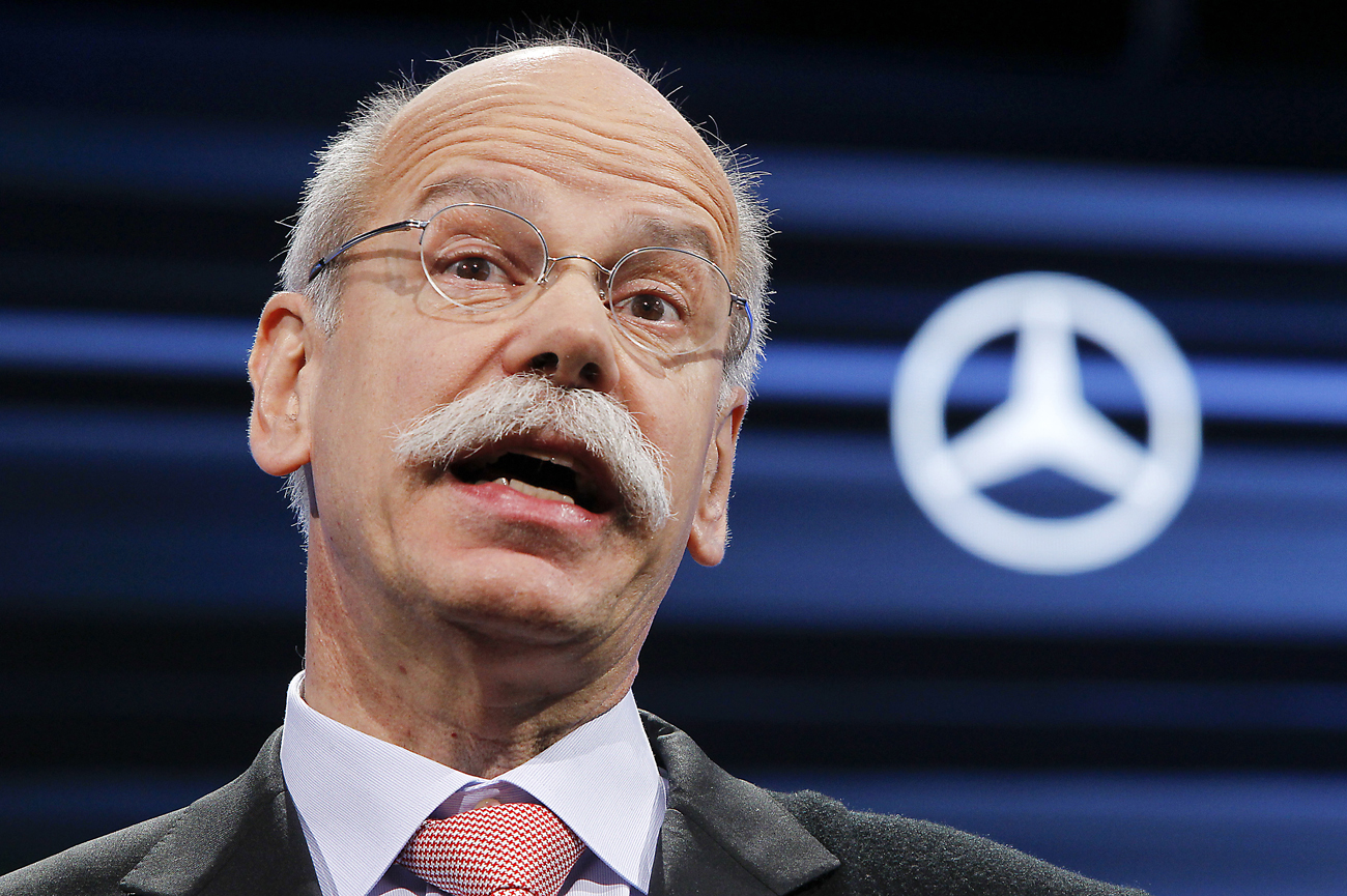 Zetsche to remain CEO of Daimler
