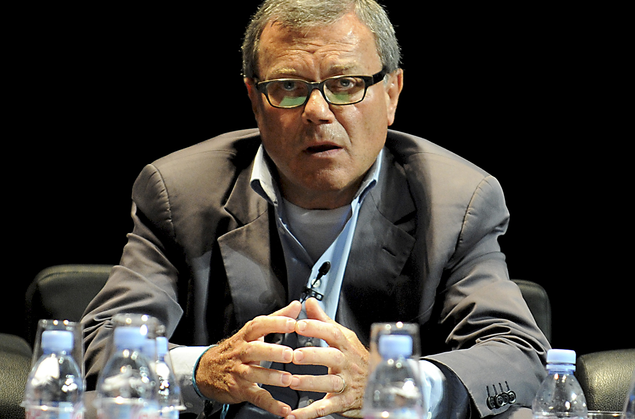 WPP Chief Executive Martin Sorrell delivers a speech during a session at the Cannes Lions 2009 International Advertising Festival
