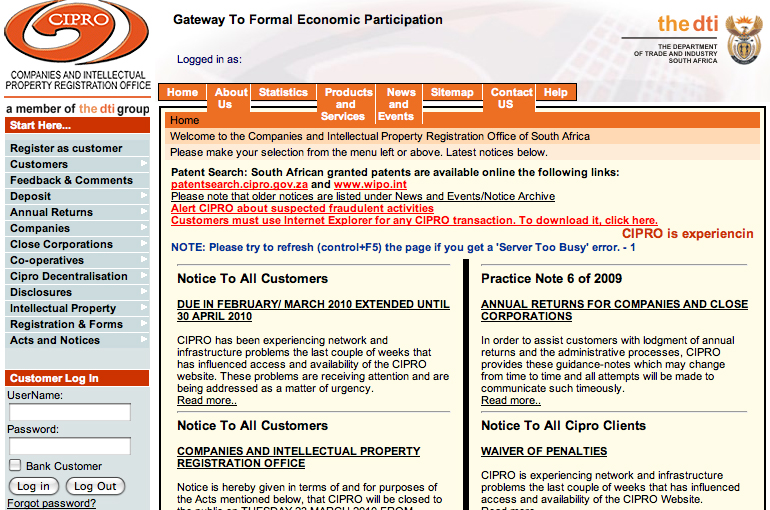 Cipro: when empowerment and politics screw business