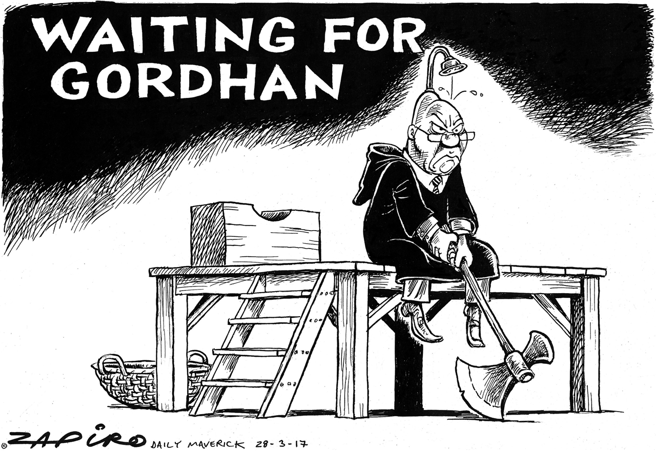 Waiting for Gordhan