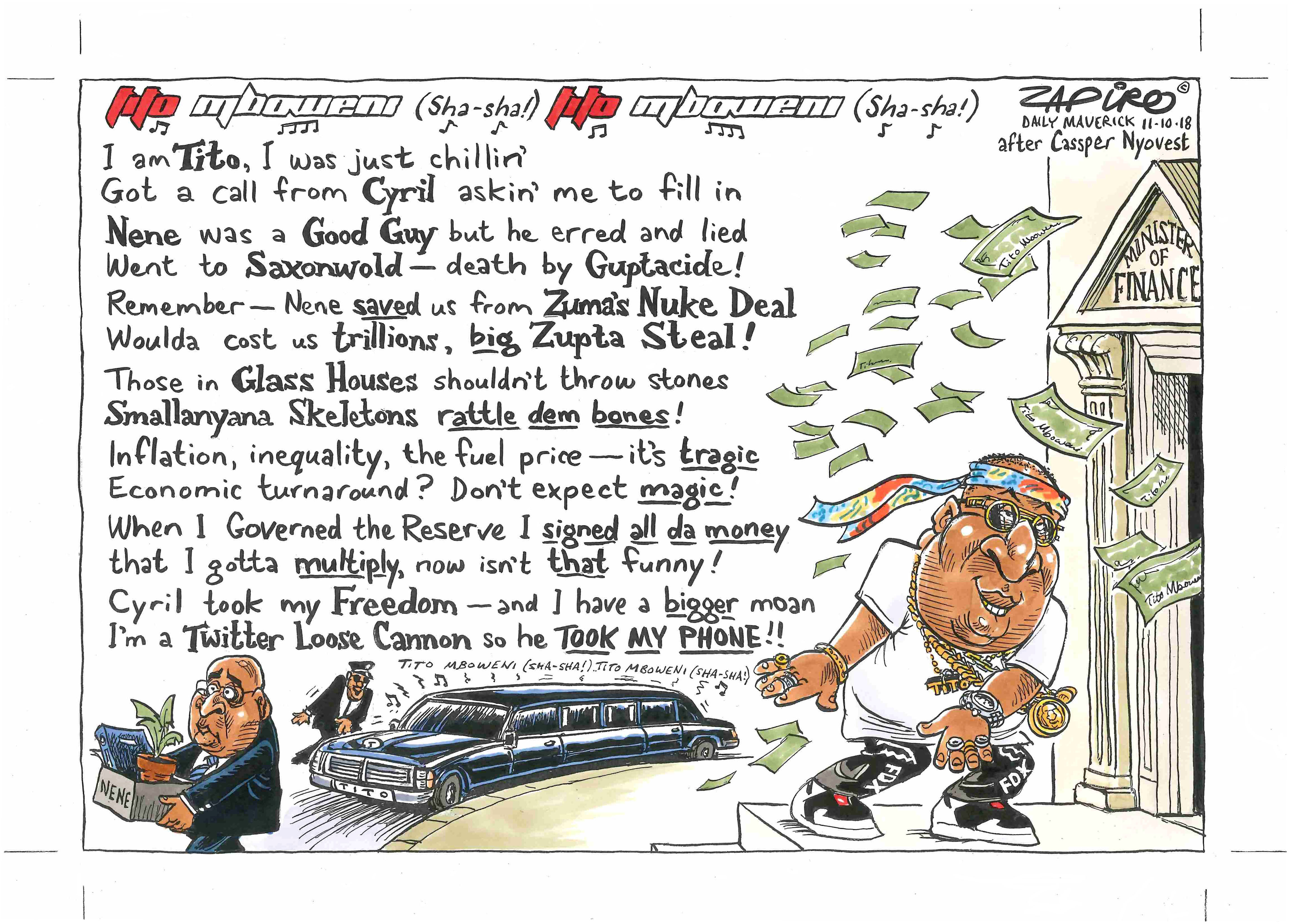 Tito Mboweni (Sha-sha!)