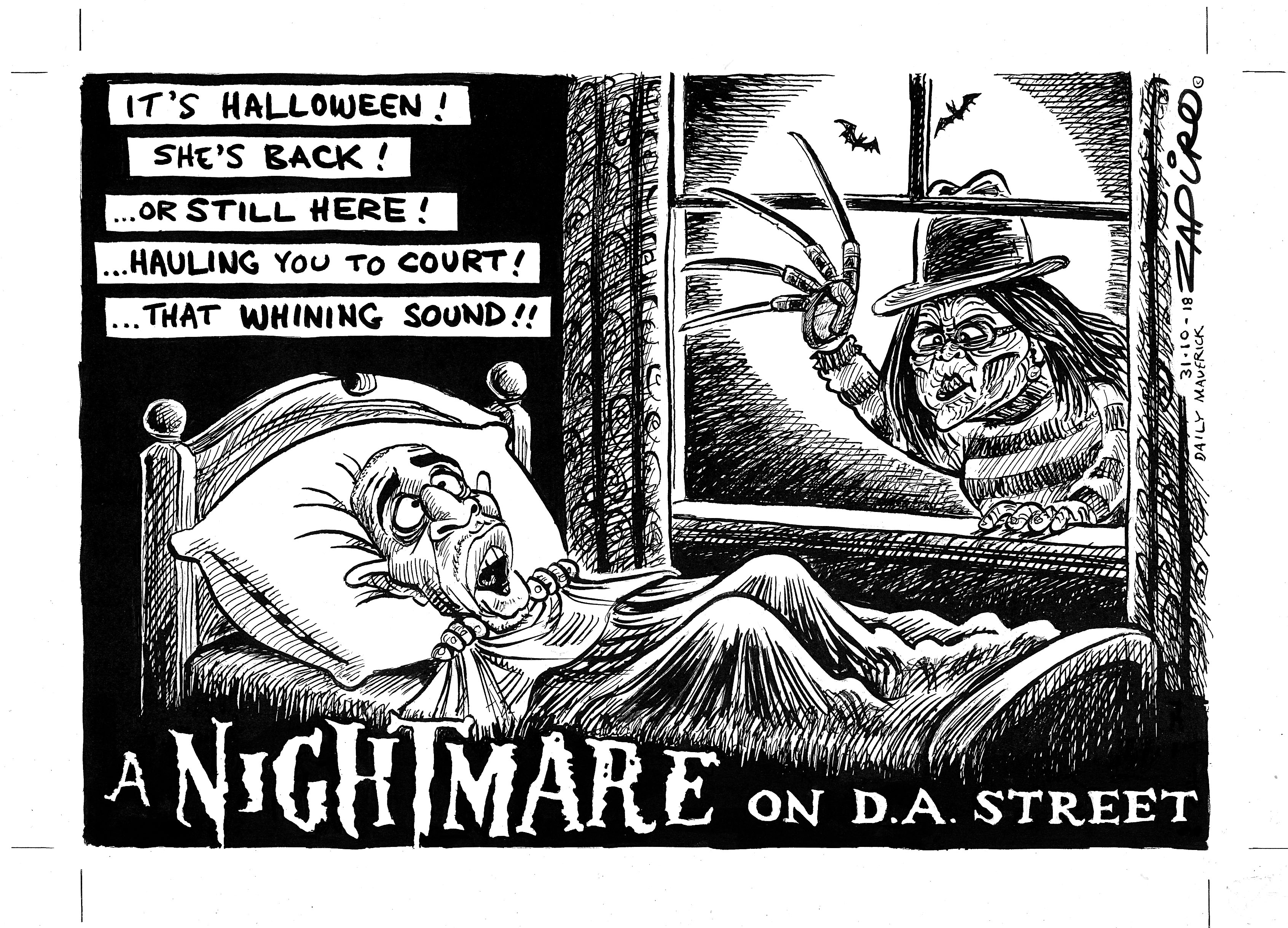 Nightmare on DA Street