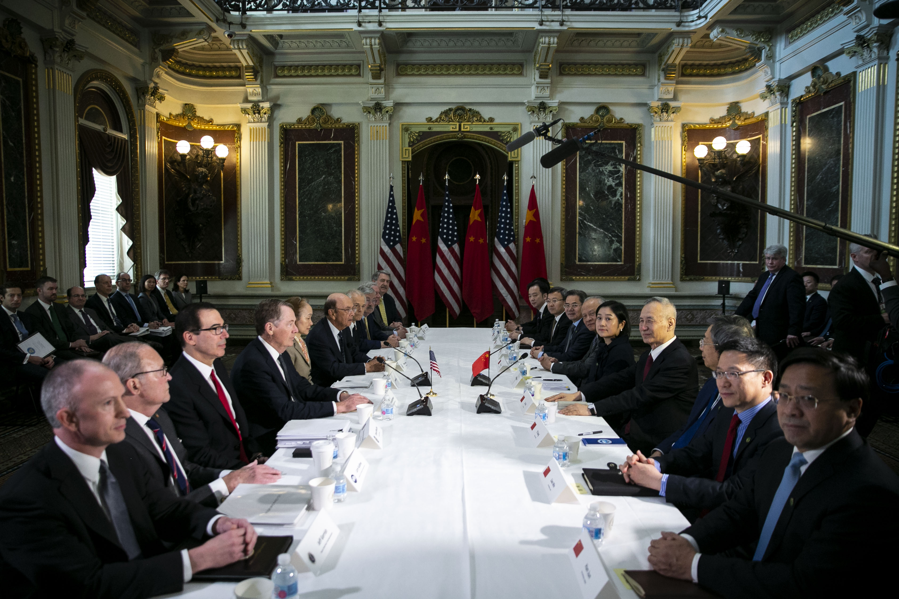 U.S. And China Negotiators Hold Trade Talks