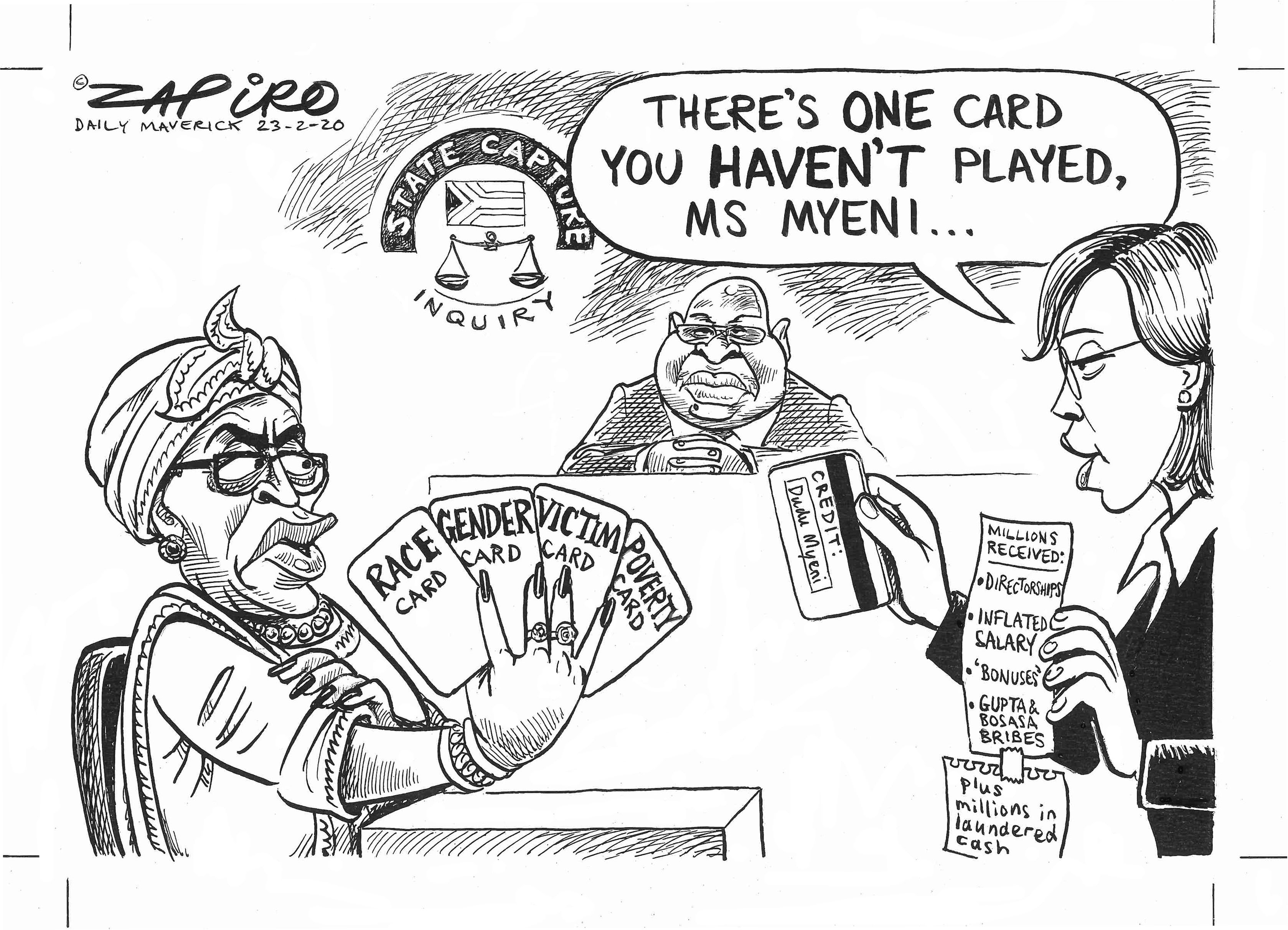 Trying her hand