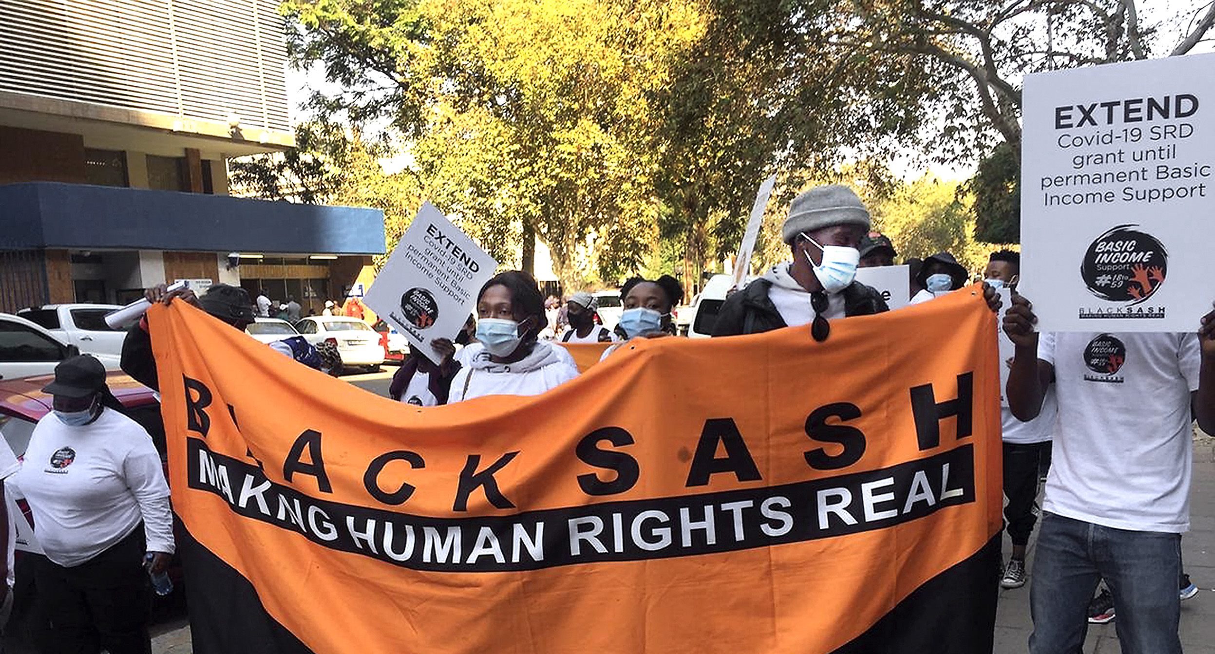 Civil society protests government ‘apathy’ a day before the Covid-19 Social Relief of Distress grant ends