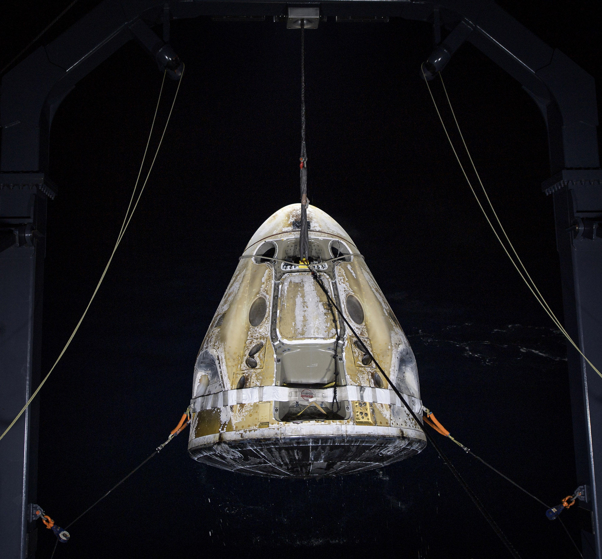 First all-private astronaut team aboard space station undocks for flight home