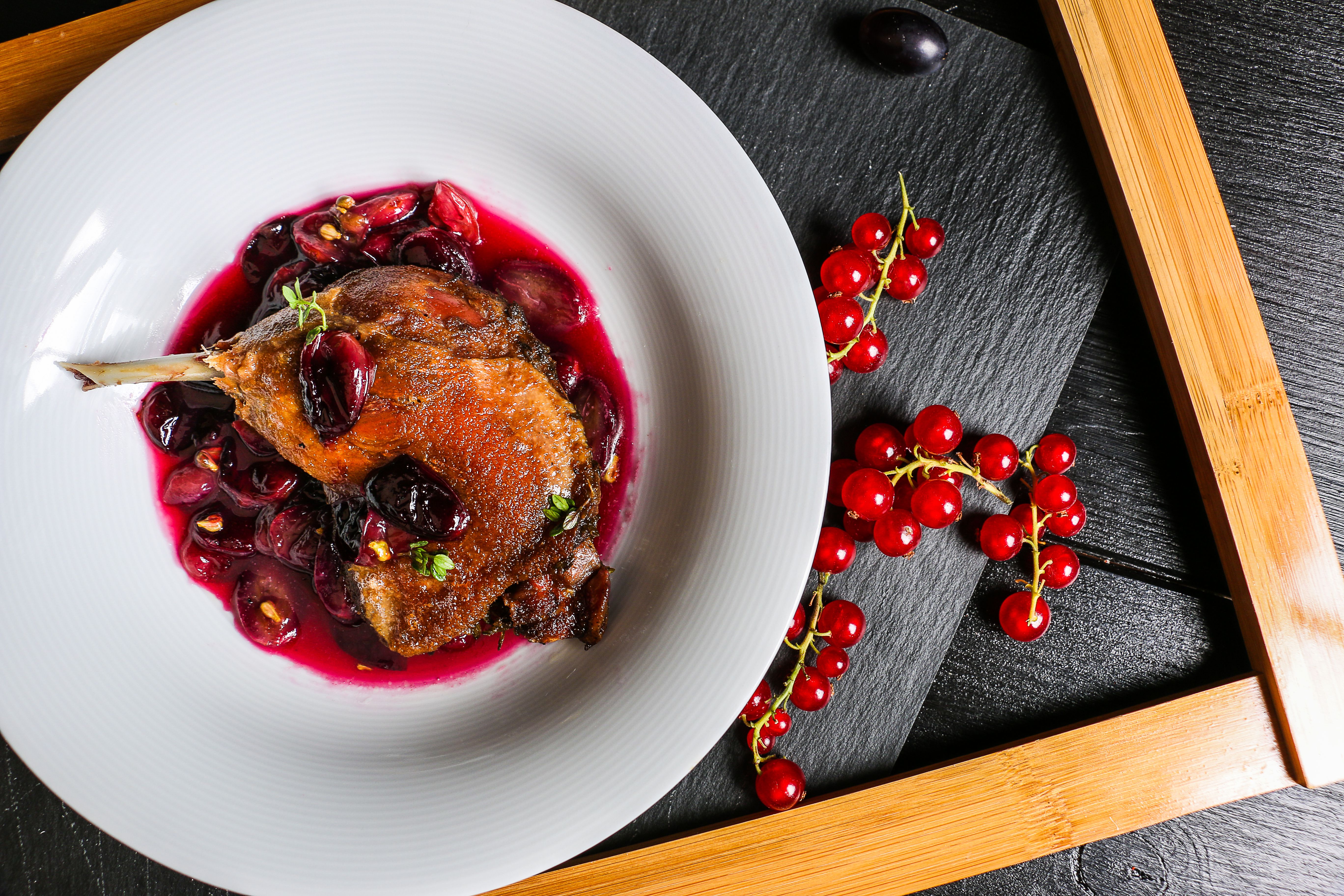 Throwback Thursday: Roast duck & cherry sauce