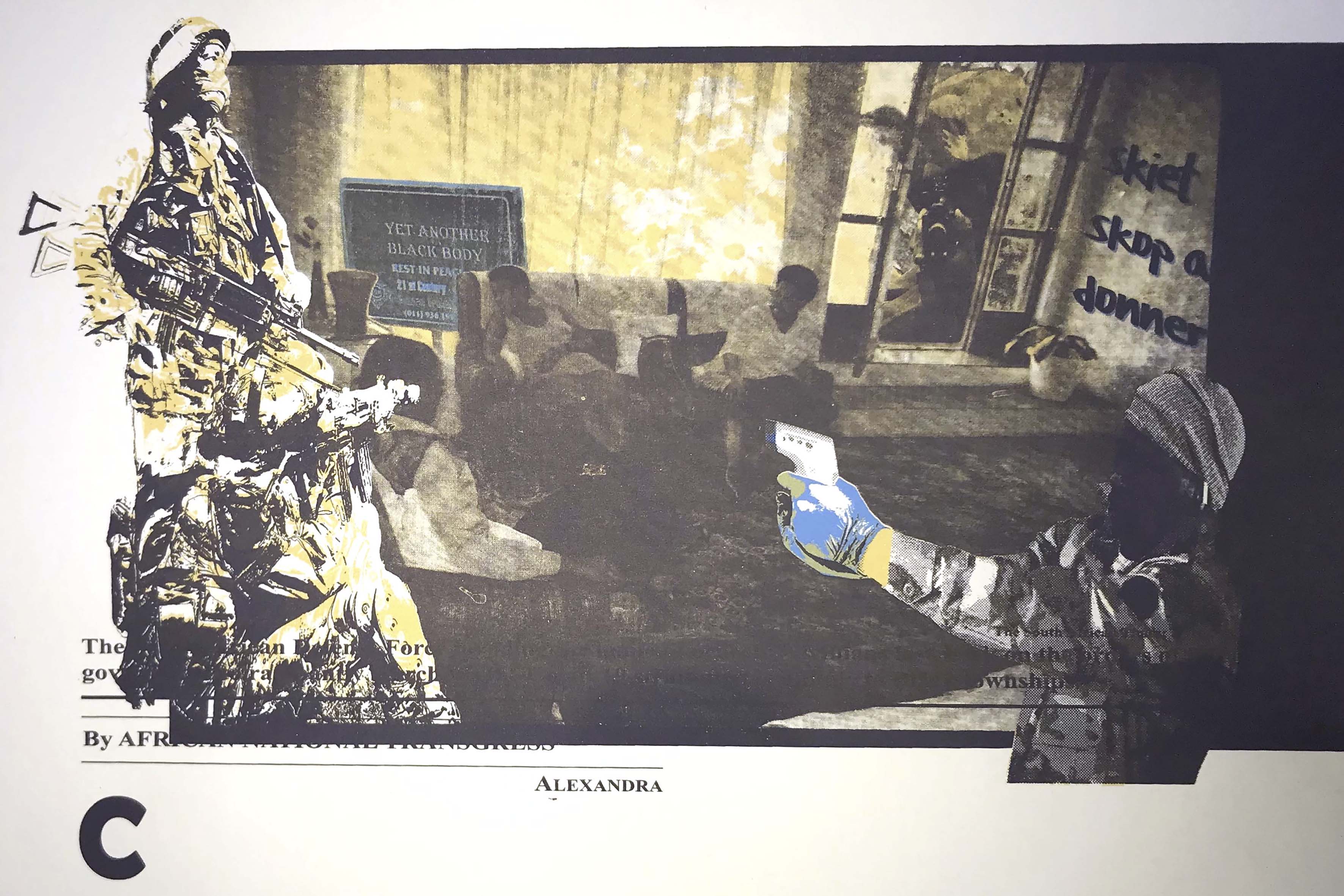 A changing world: Silkscreening the pandemic