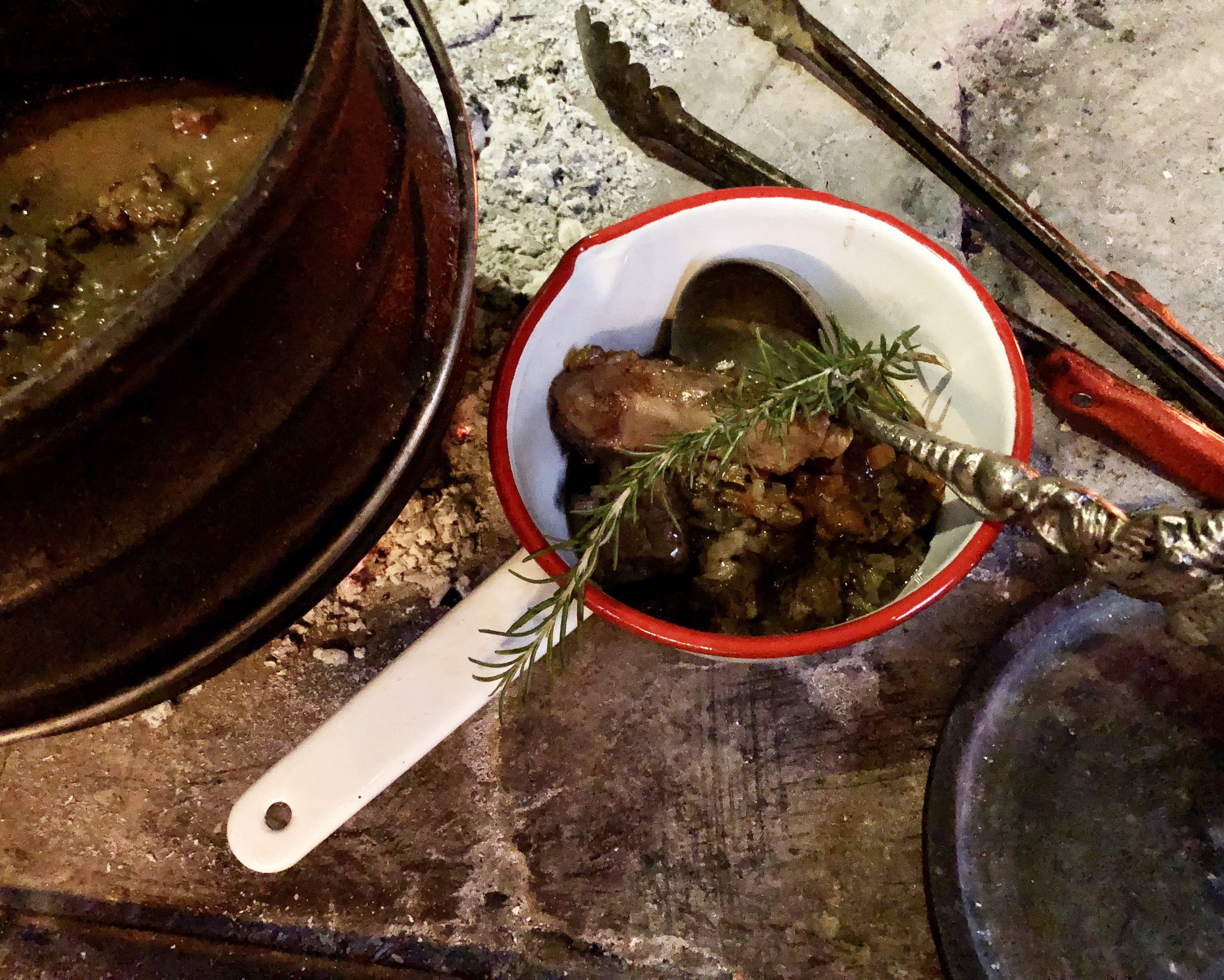 What’s cooking today: Spiced venison & pork belly potjie