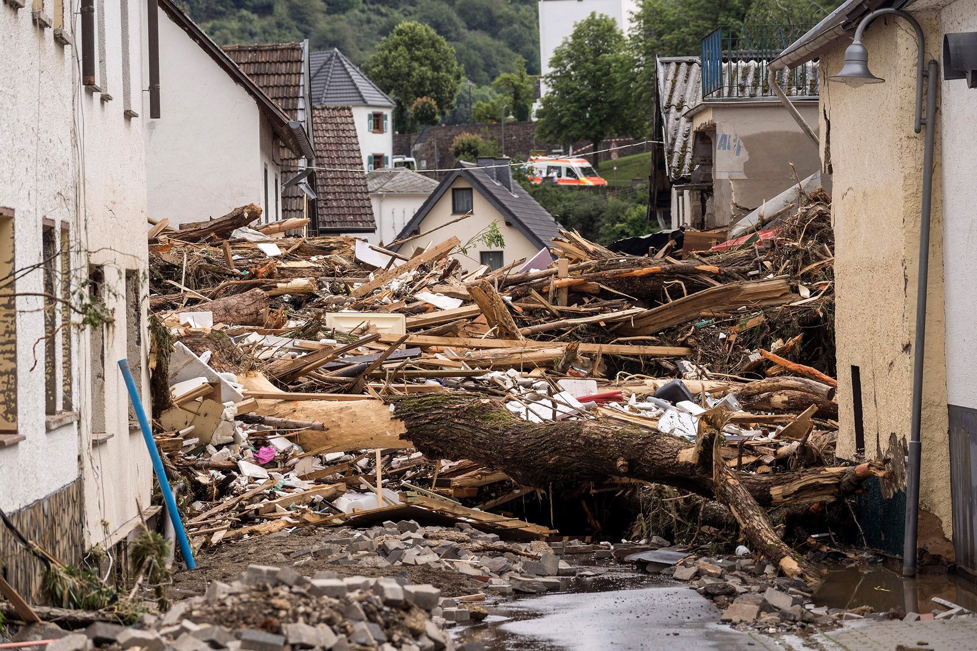 German Death Toll Exceeds 100 After Worst Floods in Decades