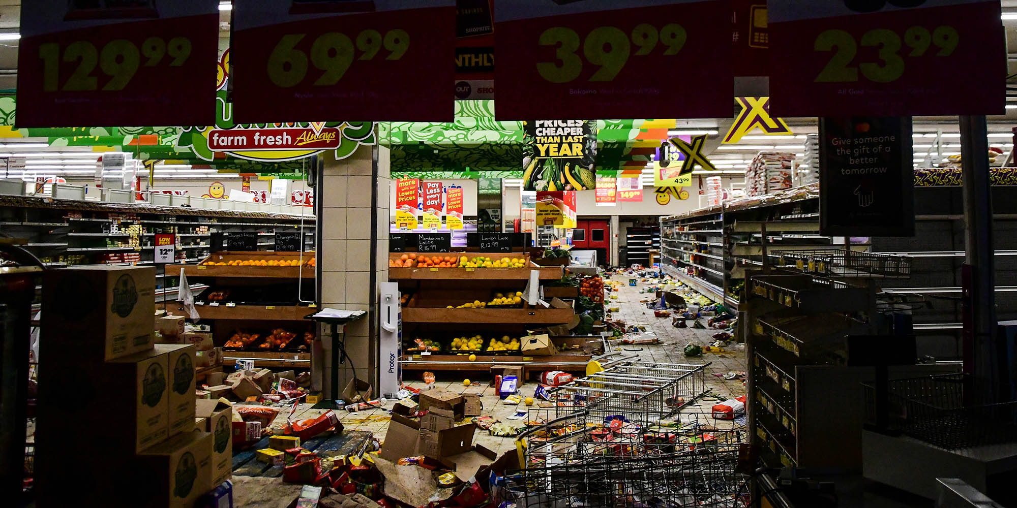 JSE retail stocks muted despite retailers going into crisis mode amid looting