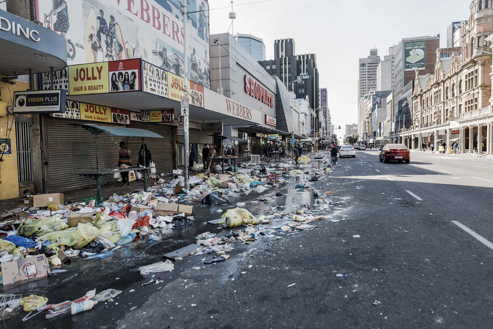 How policyholders can file a Sasria claim for business damages caused by civil unrest