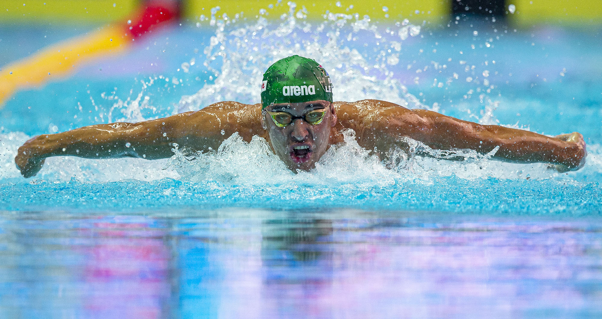 Good sport: Chad le Clos to fly the South African swimming flag in Tokyo
