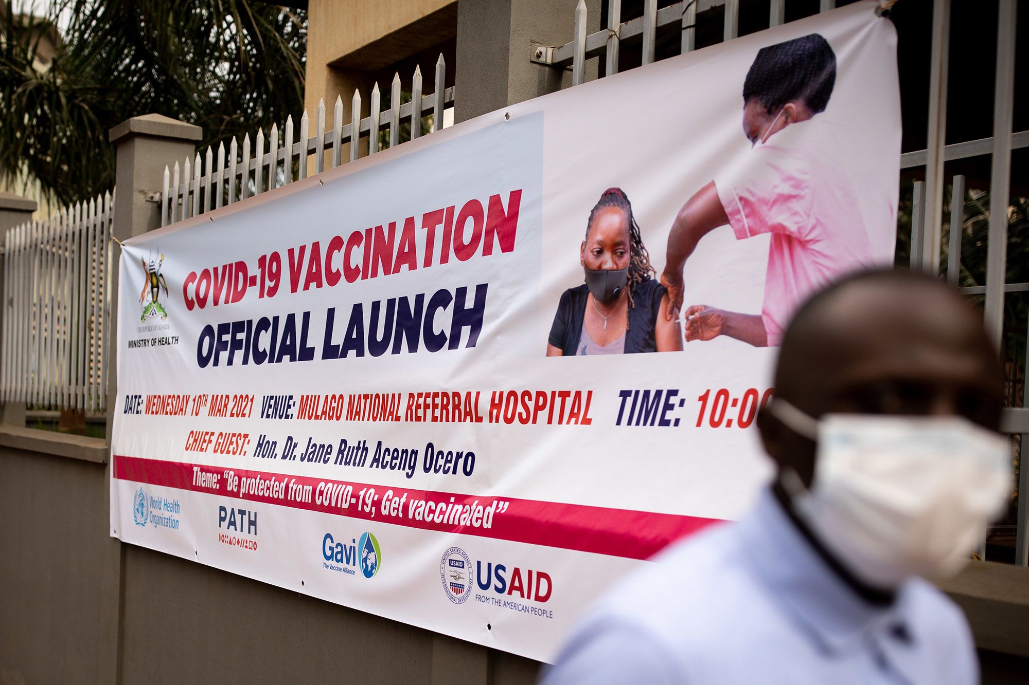 First Covid Vaccines Administered To Ugandans