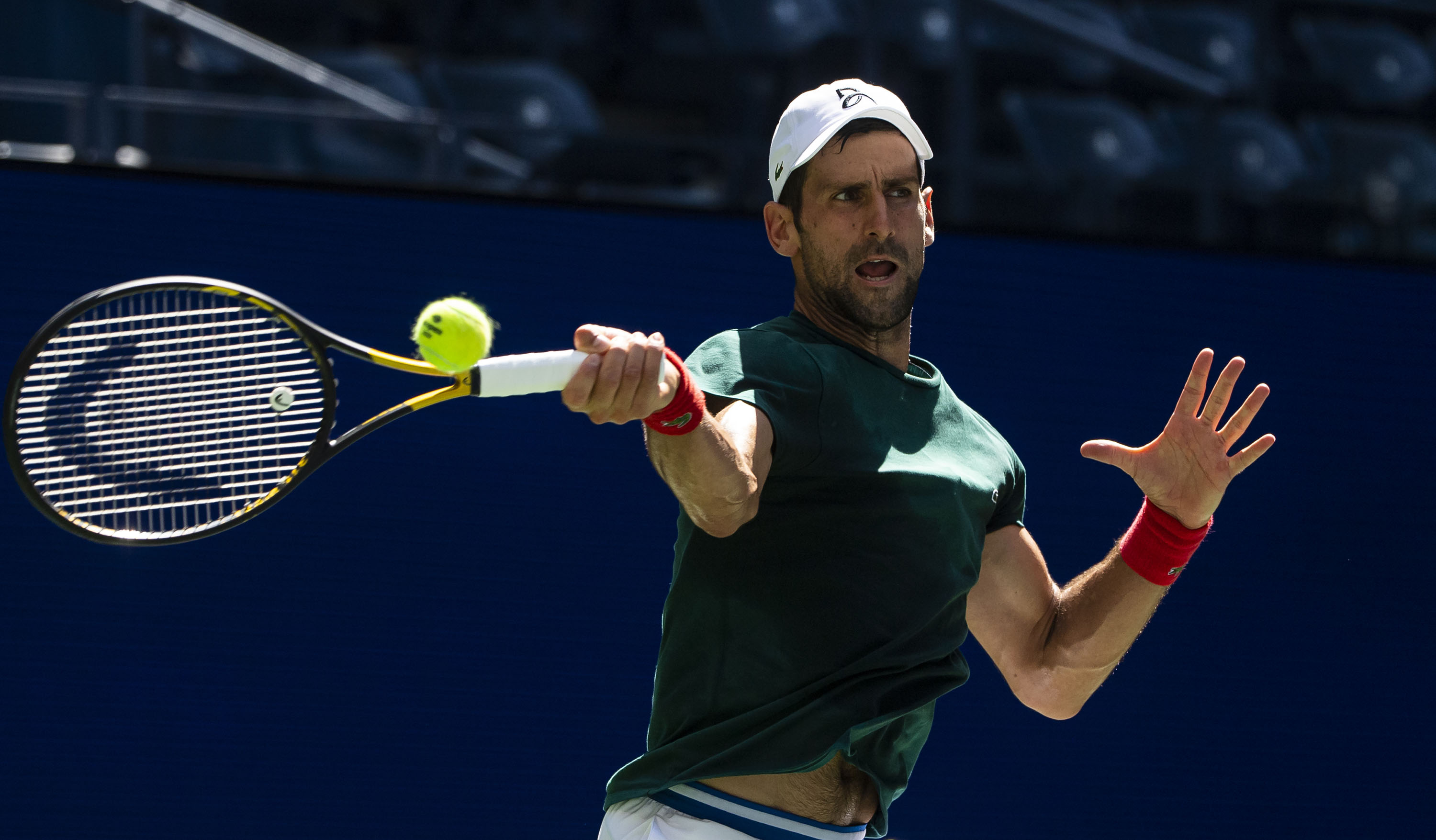 Djokovic on brink of history at US Open, with big names absent