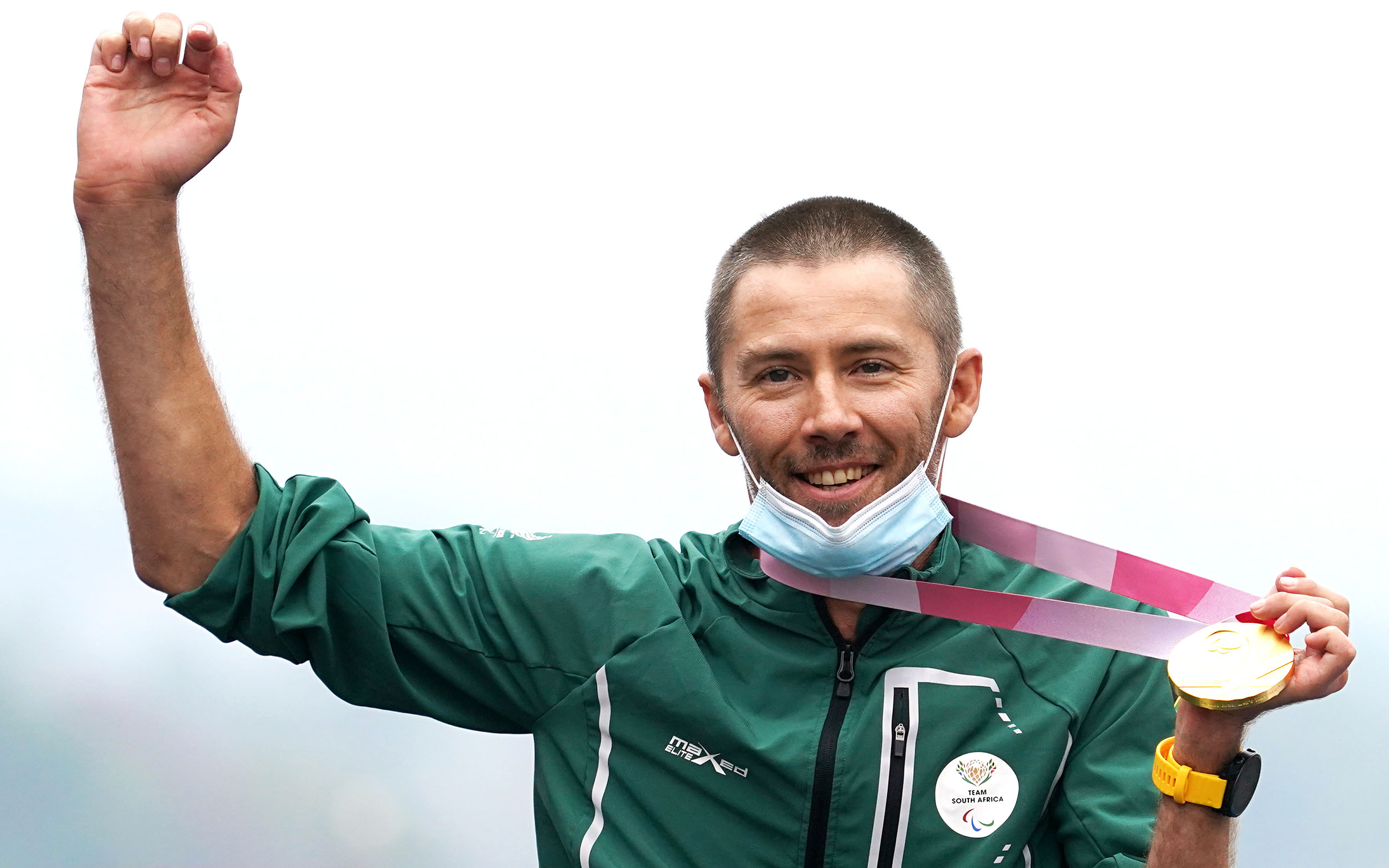 Paracyclist Pieter du Preez survives brush with disaster to bask in glory of fulfilling golden dream