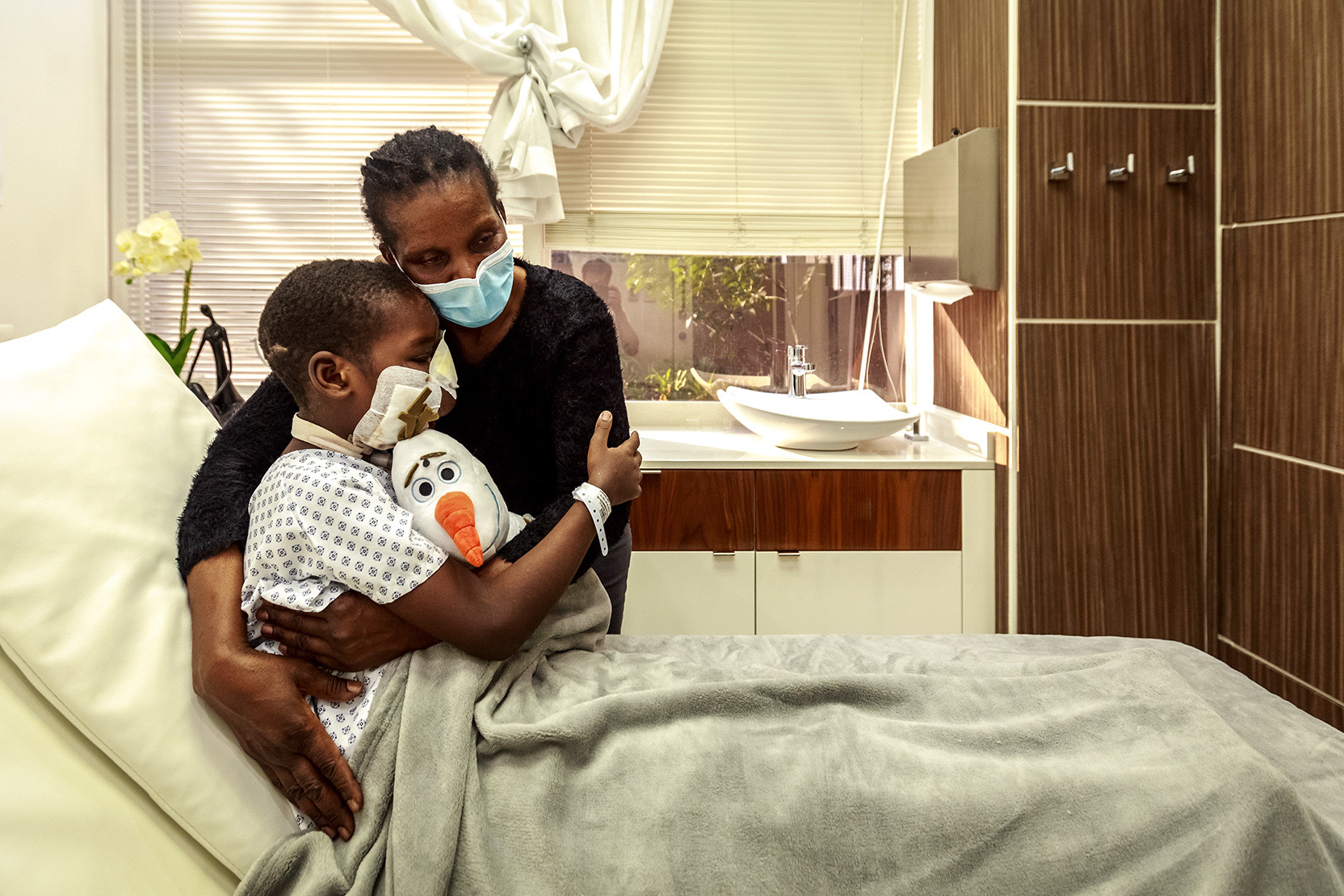 Zimbabwean boy mauled by hyena is on his way to becoming a kid again