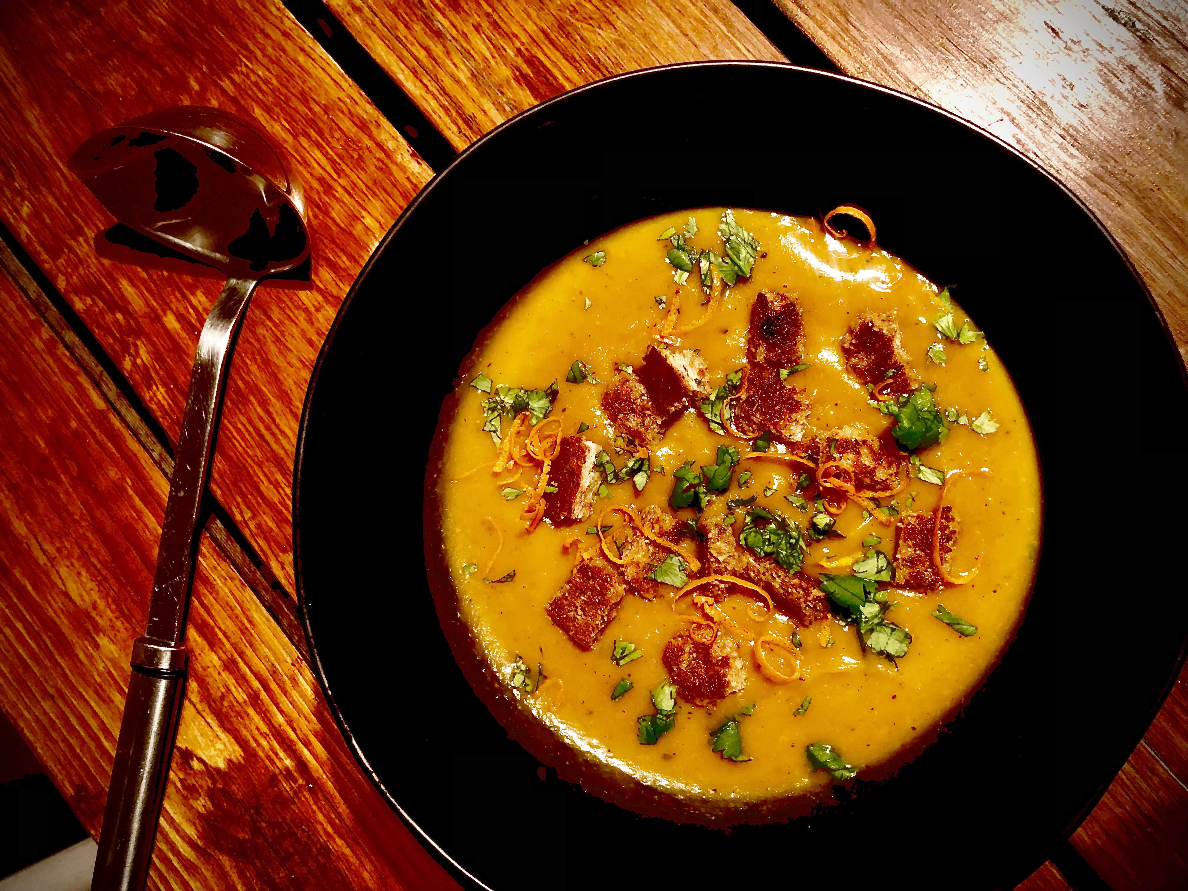 What’s cooking today: Roasted butternut soup