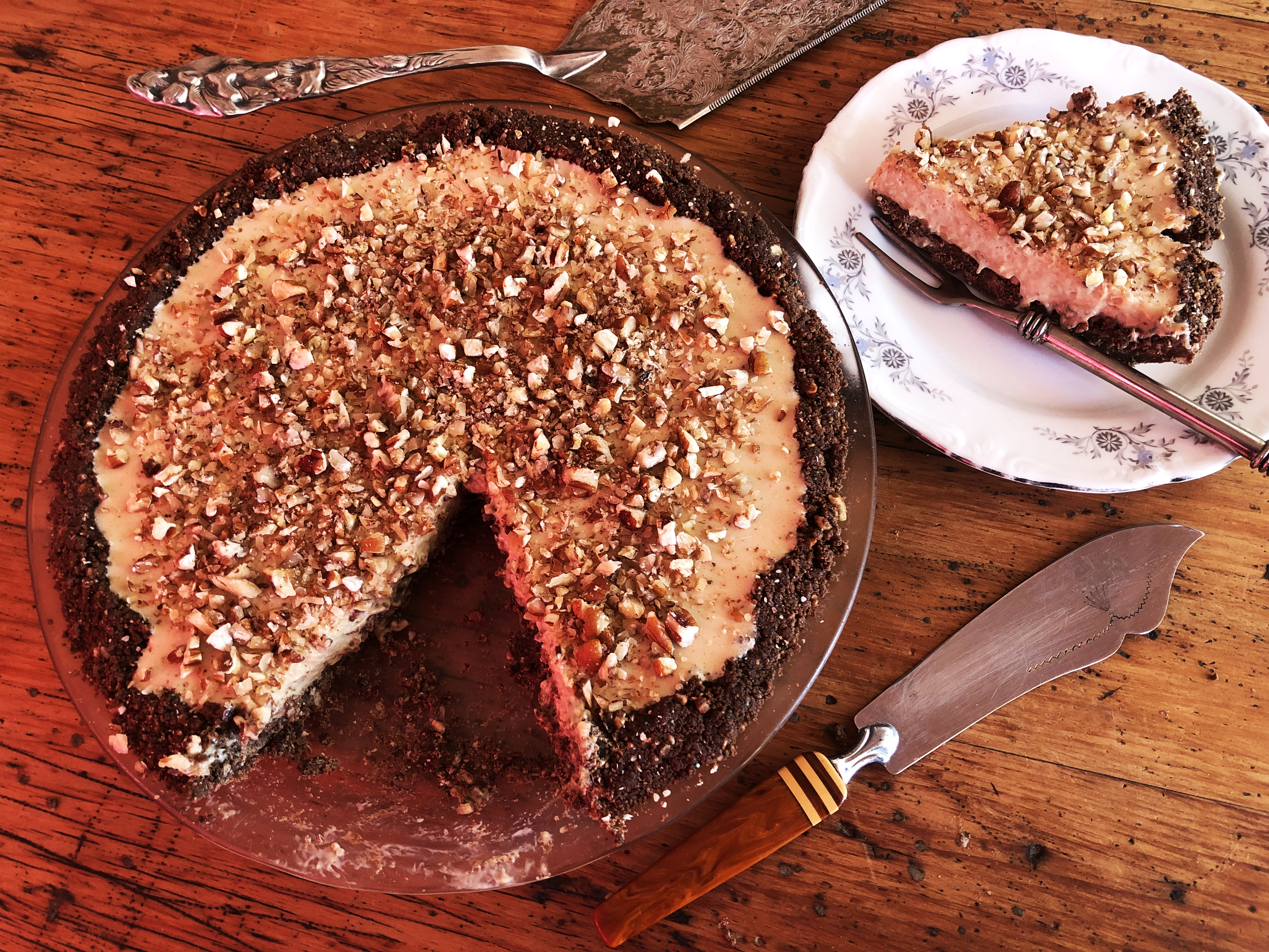 What’s cooking today: Coffee & pecan fridge tart