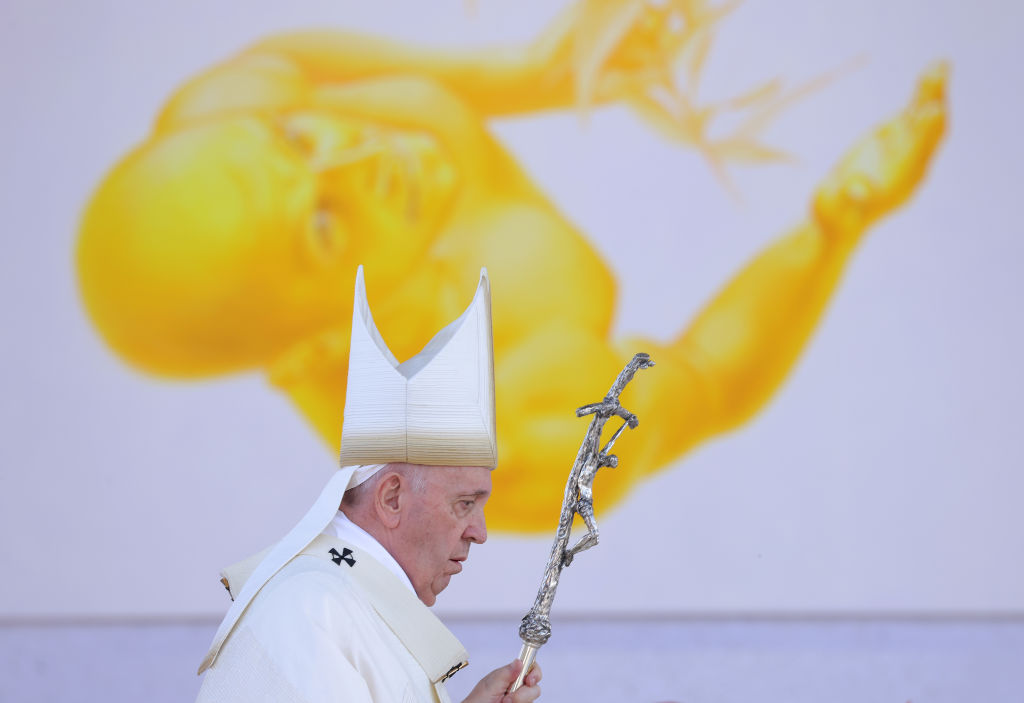 Pope Francis Holds Mass At Sastin, Concludes Central Europe Trip