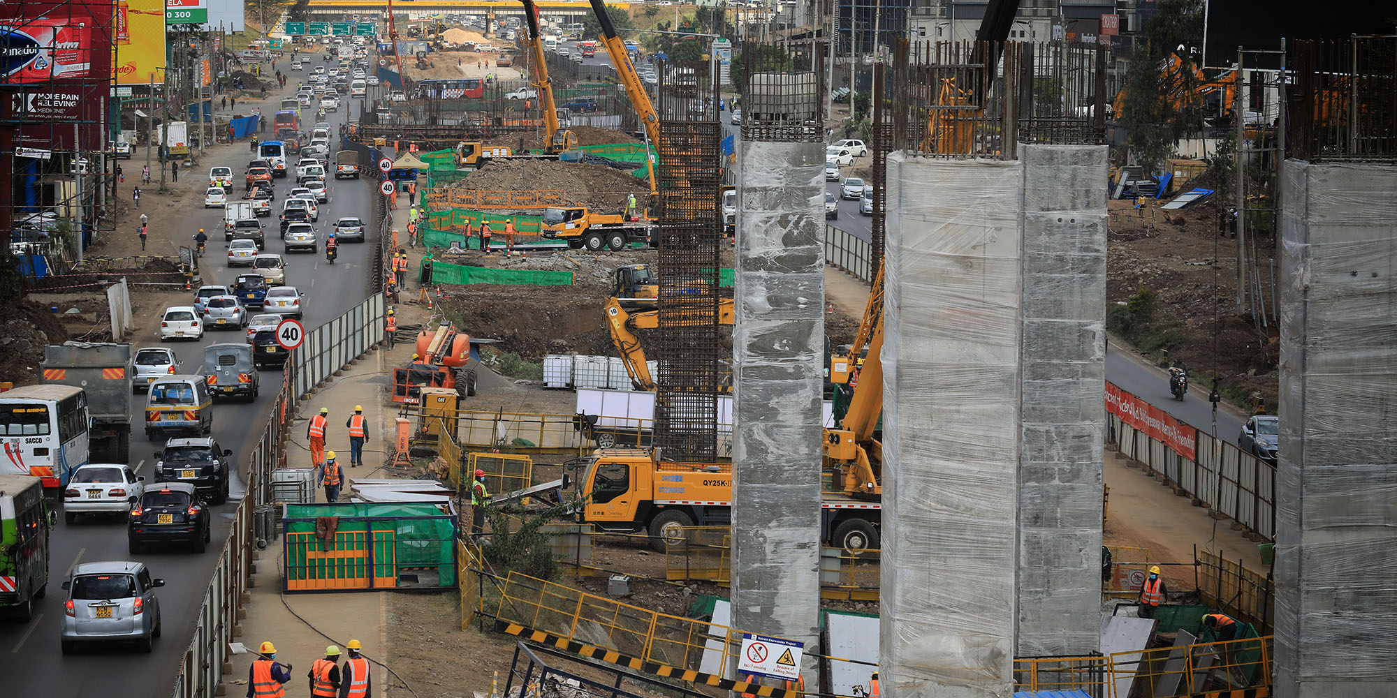 Nairobi Expressway Construction