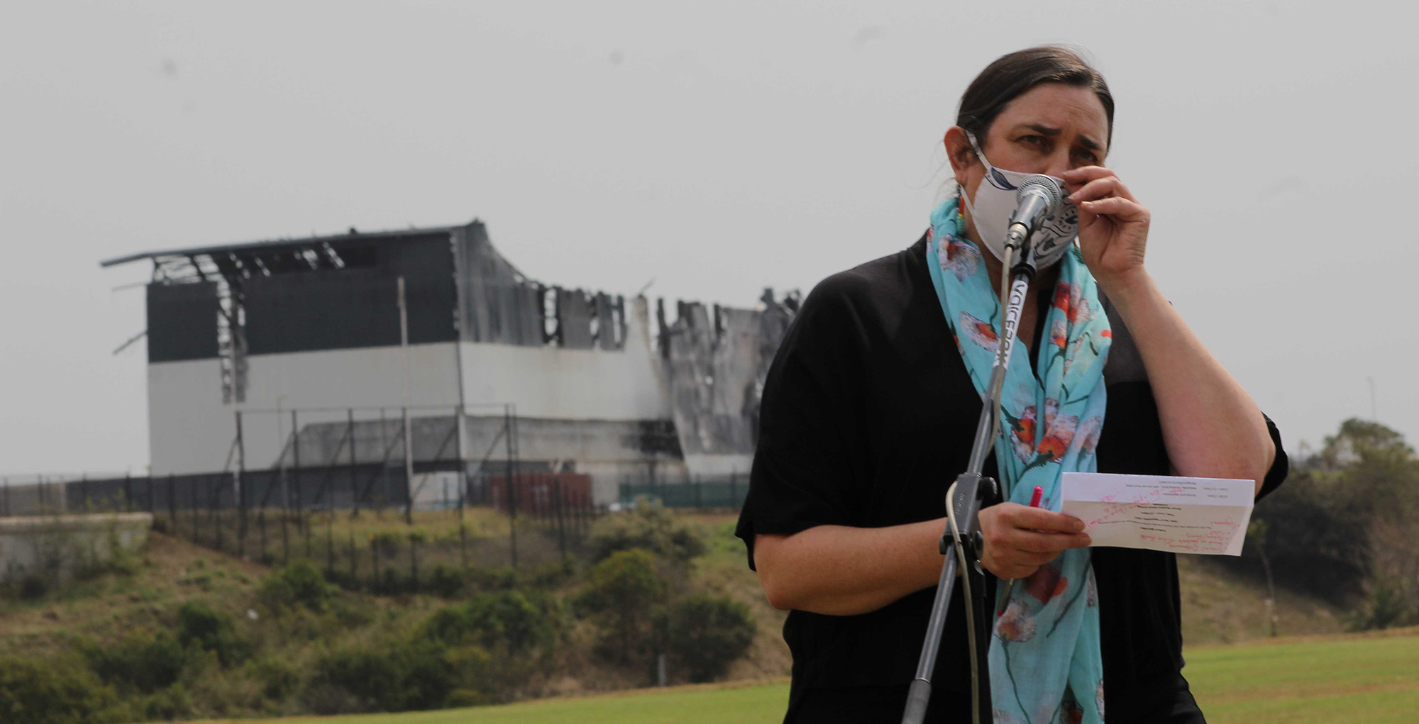 UPL chemical fire: Sick of being patronised, Durban residents demand full medical surveillance