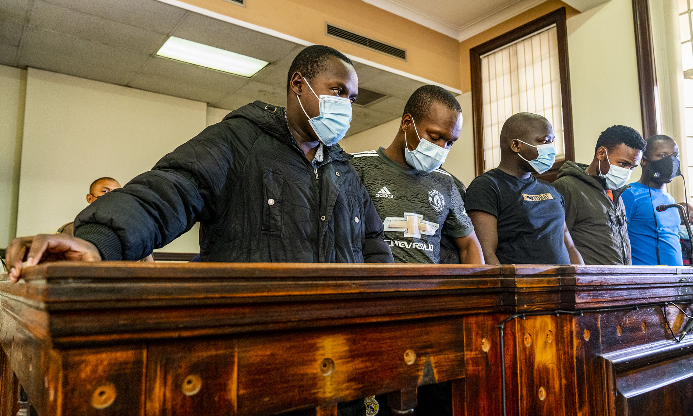 Six suspects accused of murdering Babita Deokaran remanded in custody after second court appearance