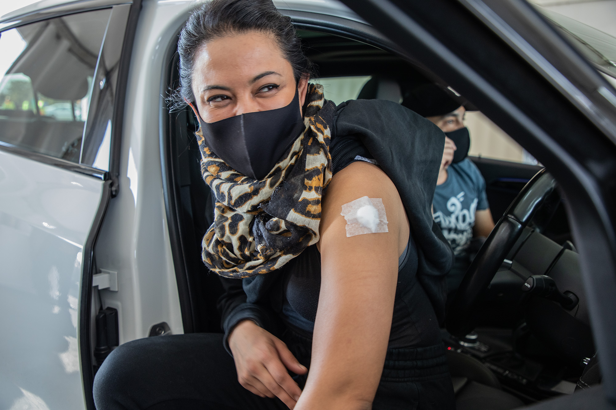 Save our jobs, save our summer by getting the jab, residents urged at Athlone drive-through vaccine centre launch
