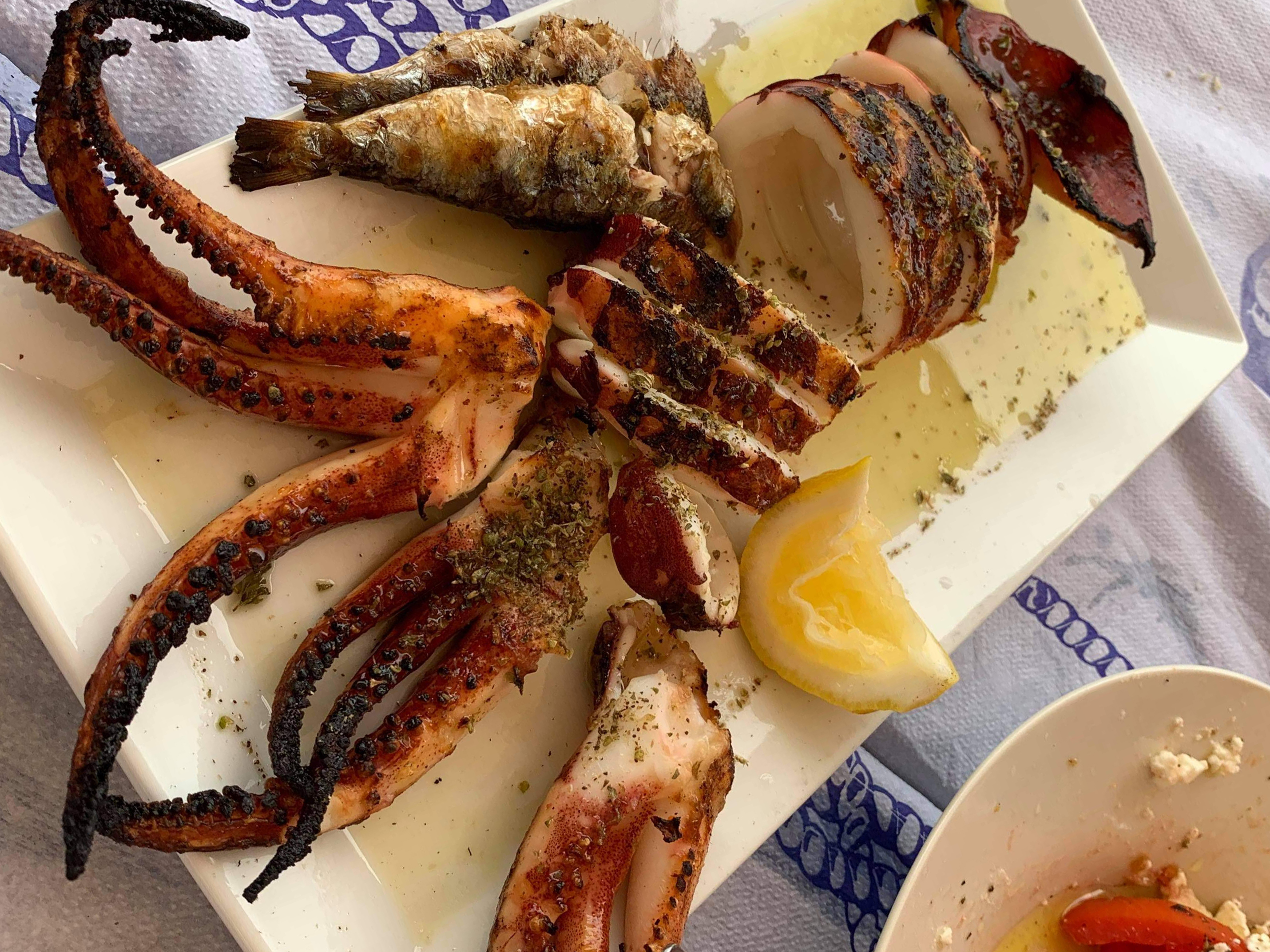 Aphrodite and I, lemon lipped in Kythira