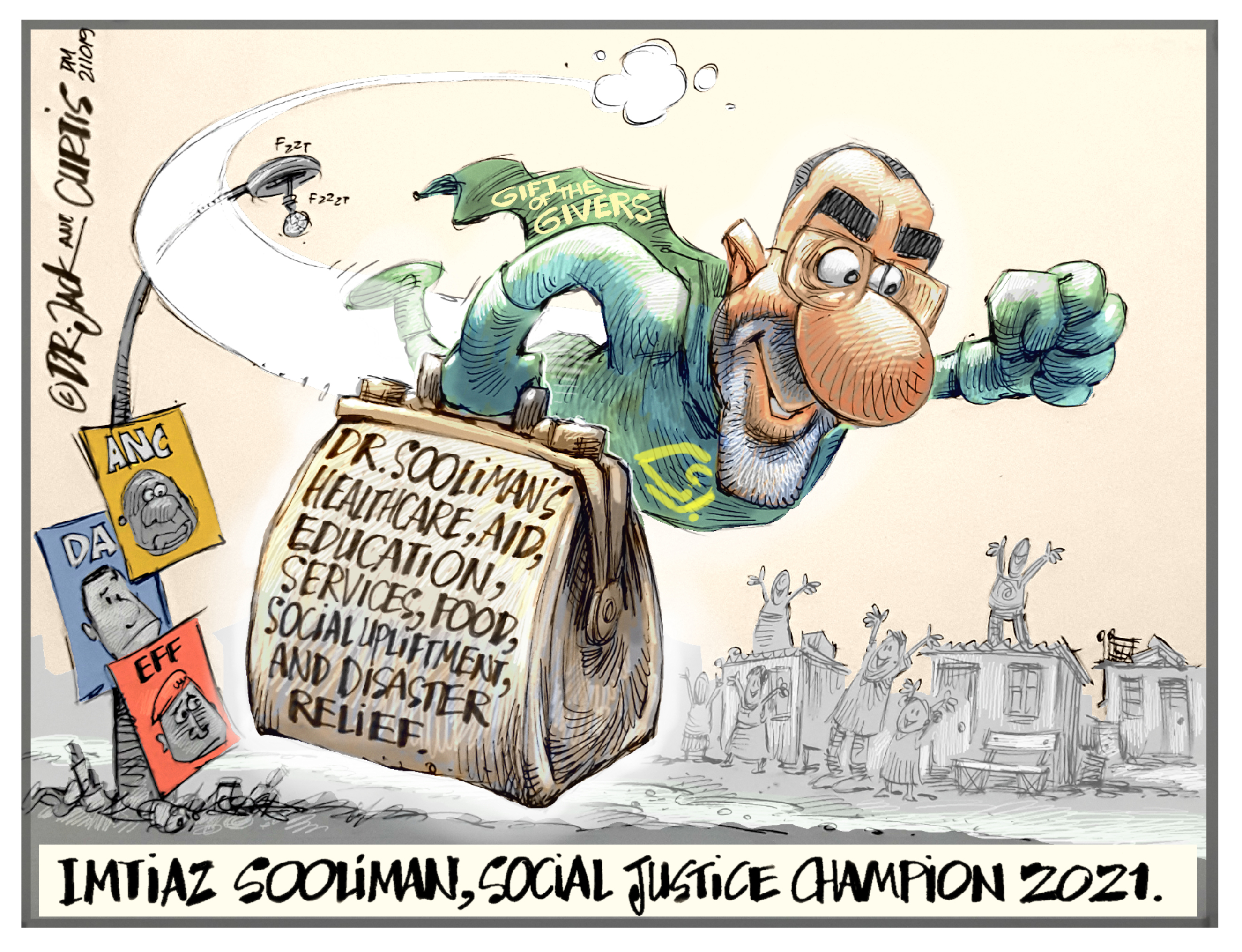 In a (Social Justice) League of His Own