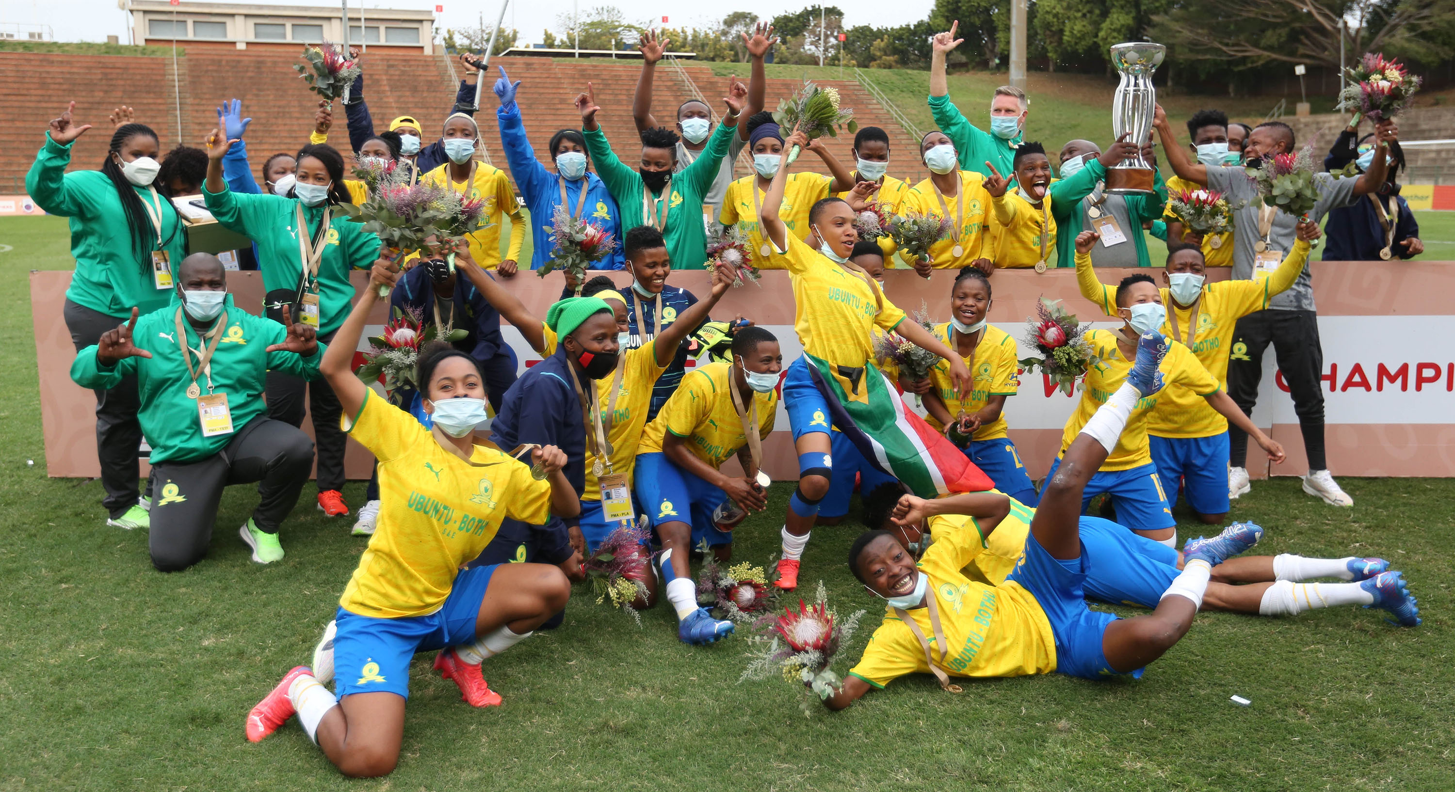 Invincible Mamelodi Sundowns Ladies eye CAF Women’s Champions League trophy