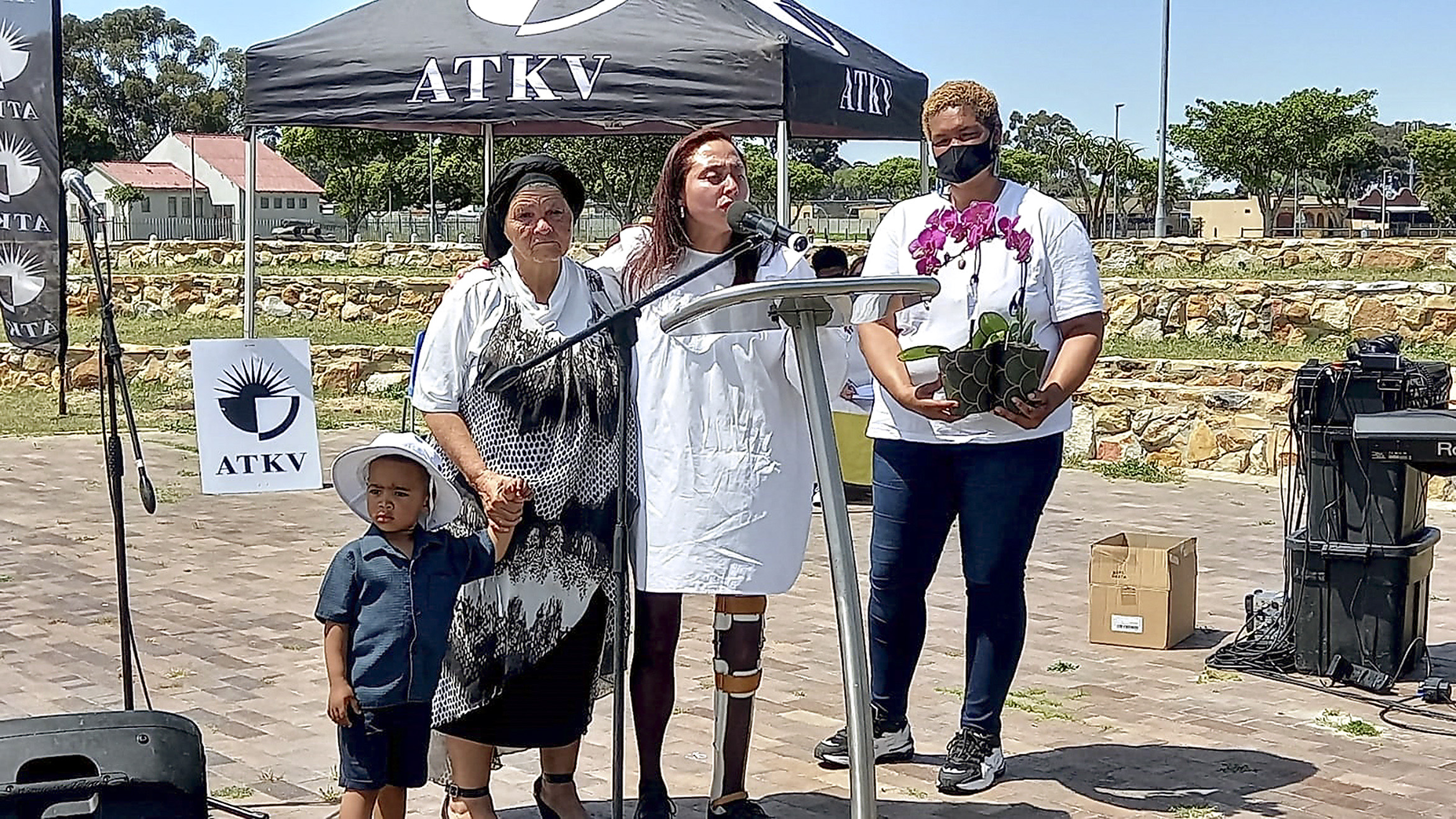 Look out for telltale signs of gender-based violence, parents warned at Atlantis memorial for slain Charné Viljoen