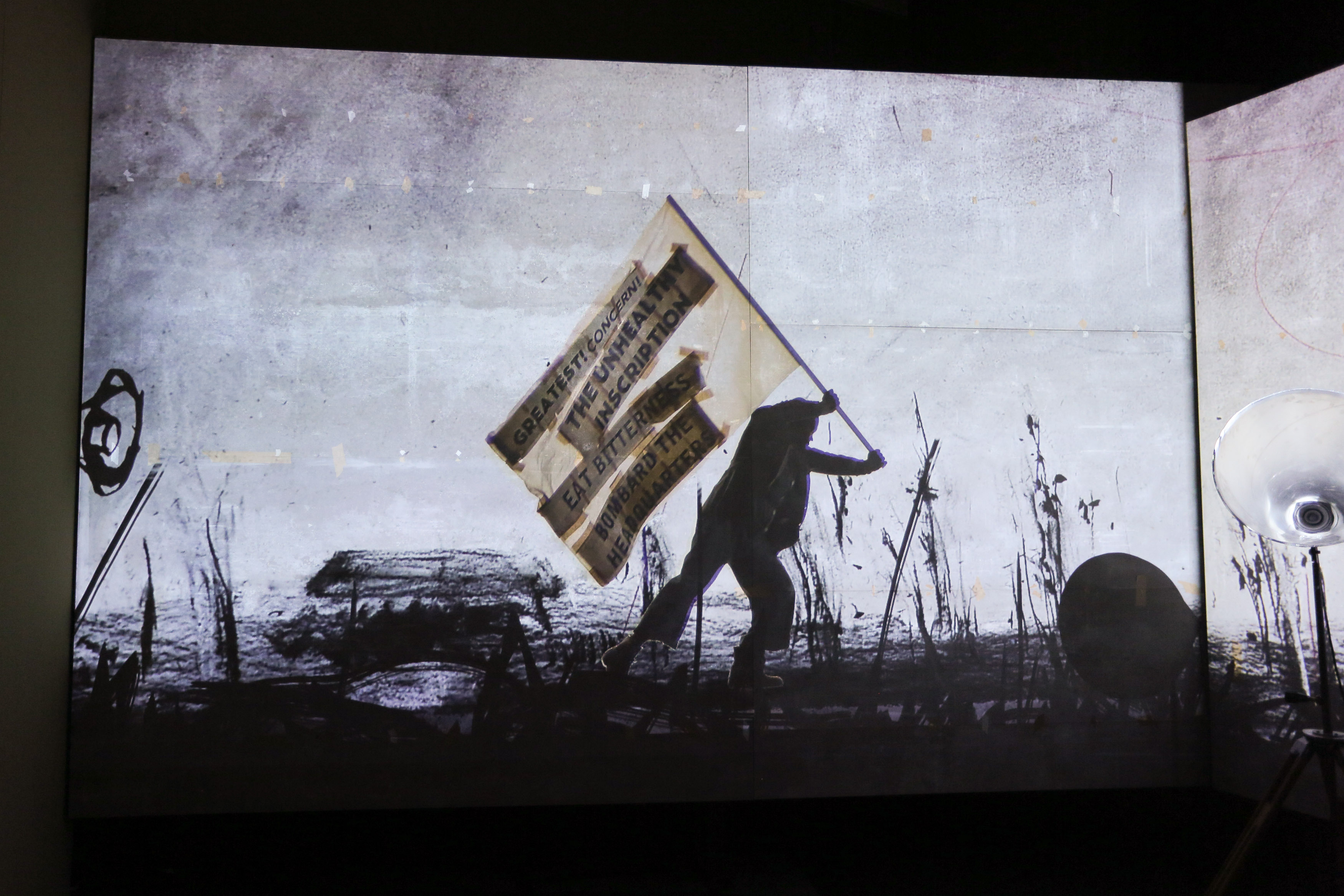 So you’re interested in video art?