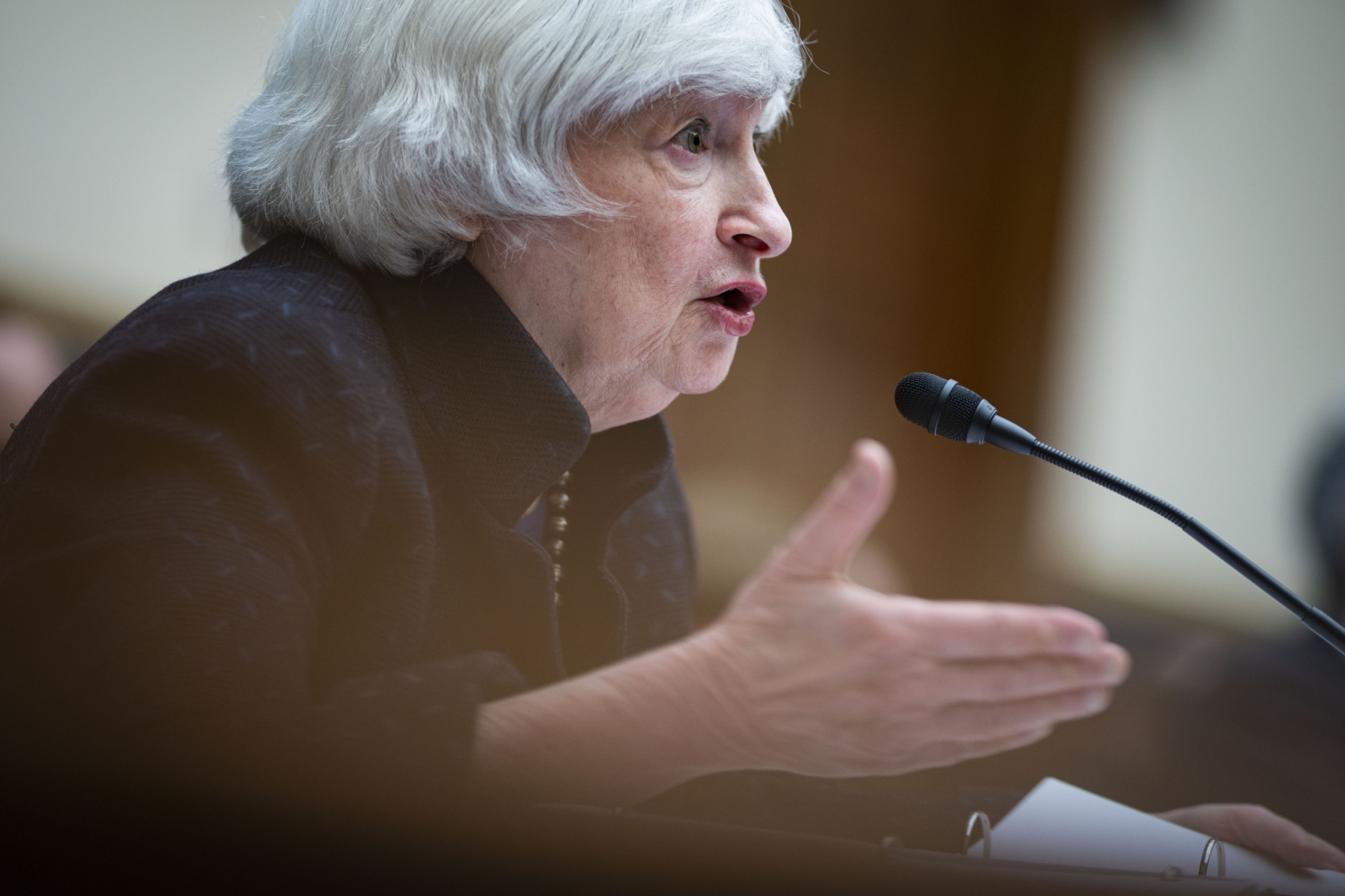 Treasury Secretary Yellen And Fed Chair Powell Testify Before House Financial Committee On Coronavirus And CARES Act