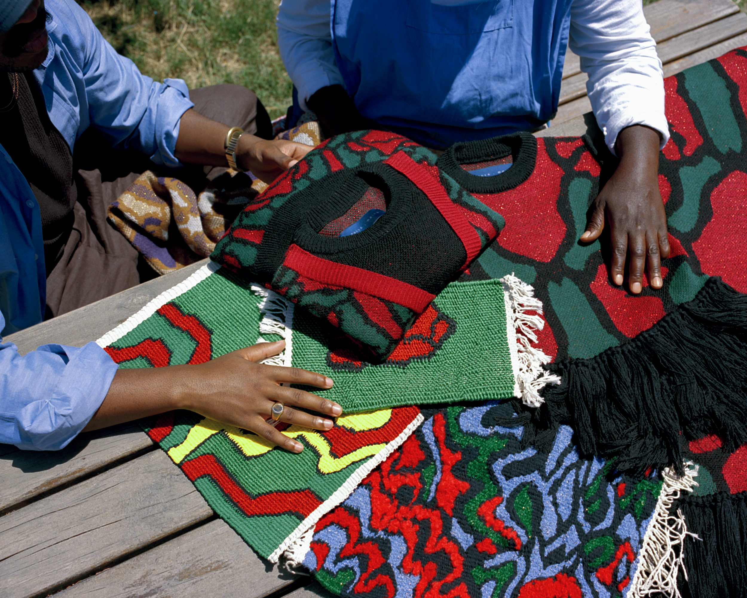 Designer Lukhanyo Mdingi weaves the spirit of ubuntu in his collaboration with the mothers of Philani