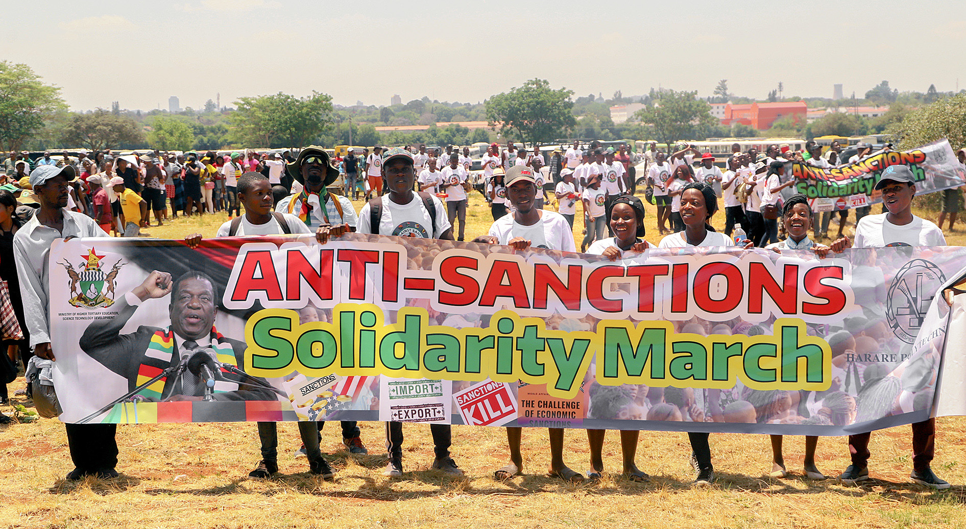 African Union outspoken on international sanctions on Zimbabwe but silent on human rights abuses