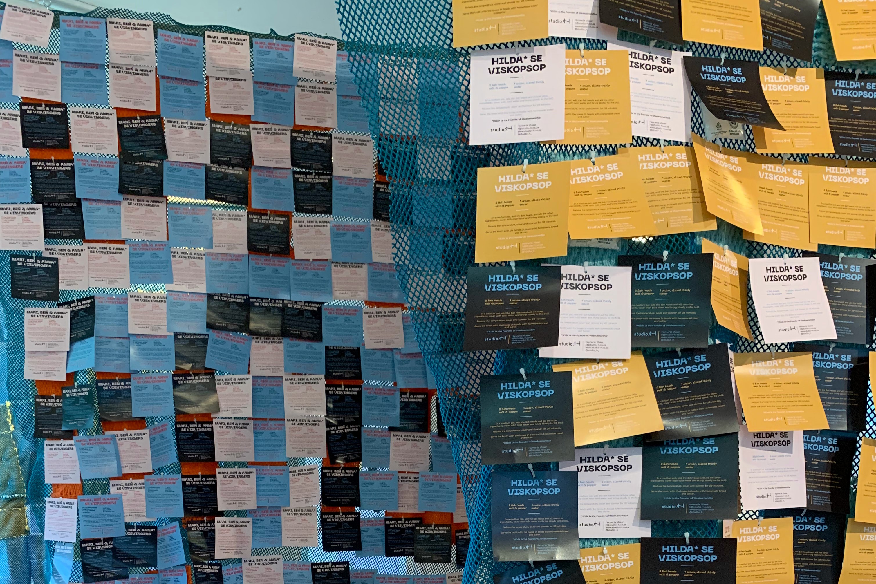 Food for Thought from found materials