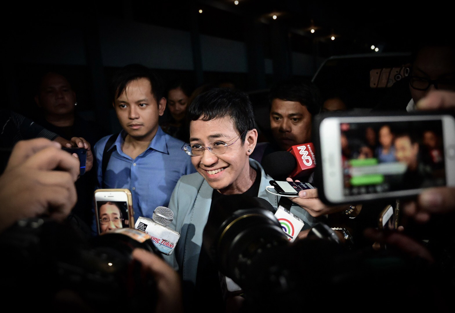 Philippine journalist Maria Ressa arrested in Manila