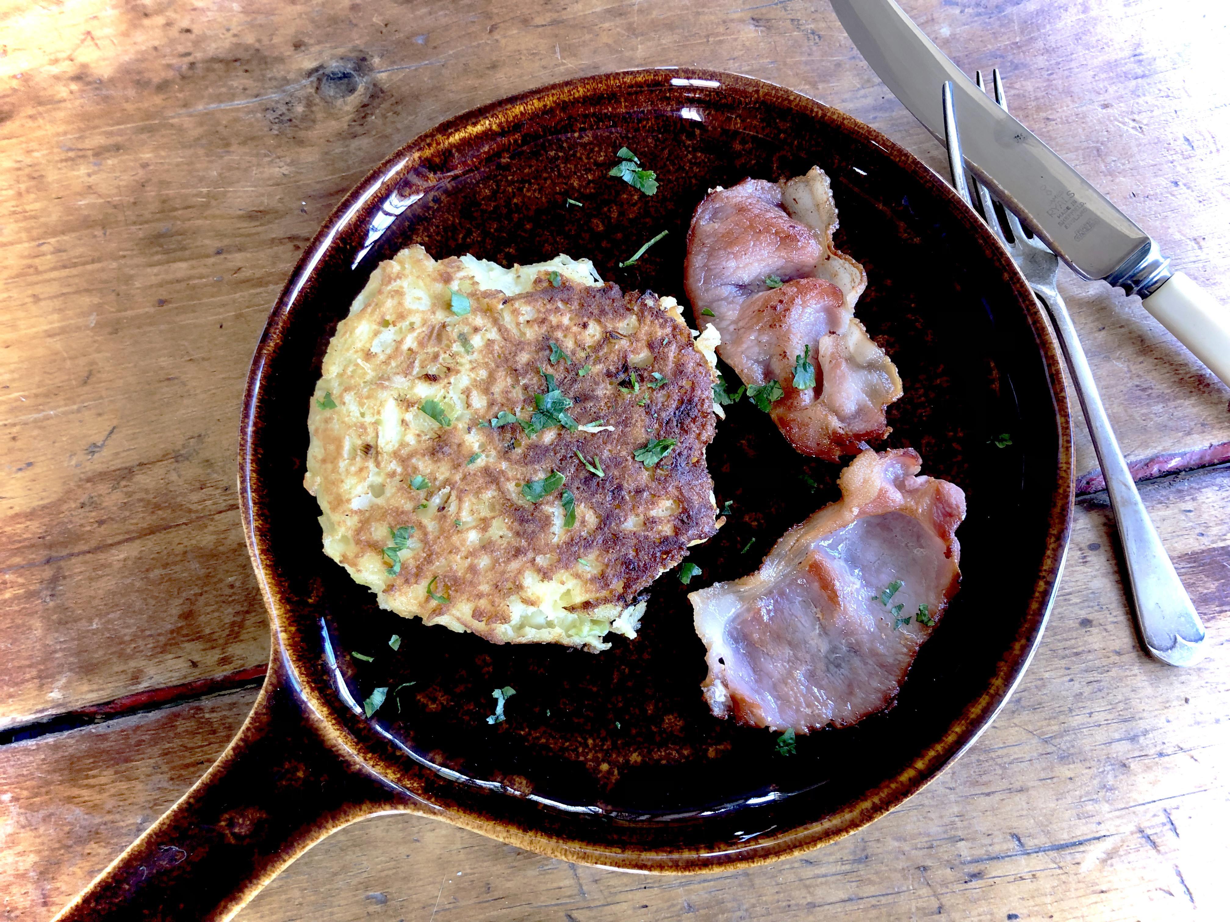 Lekker Brekker Monday: Potato fritters