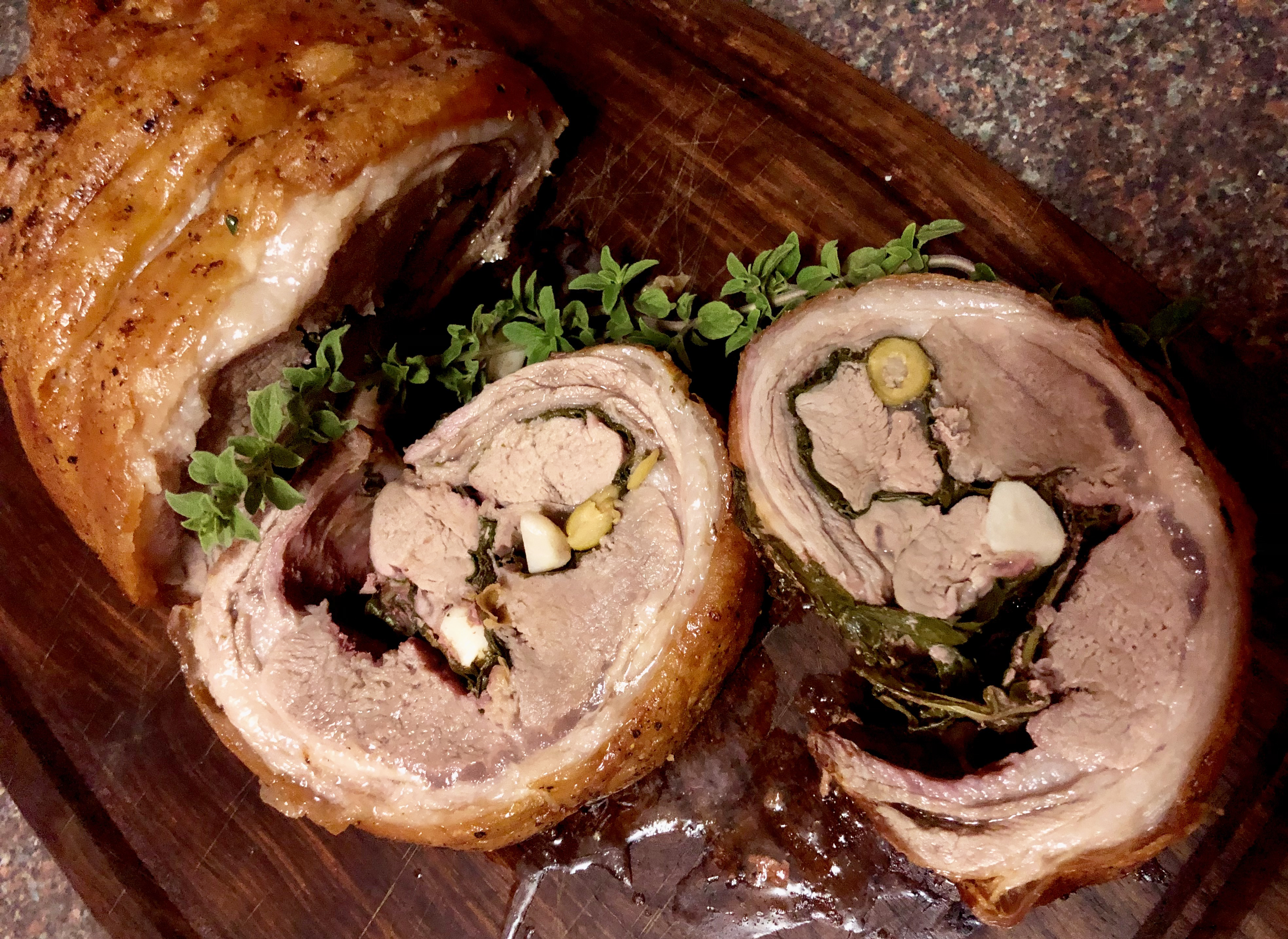 What’s cooking today: Stuffed & rolled saddle of Karoo lamb