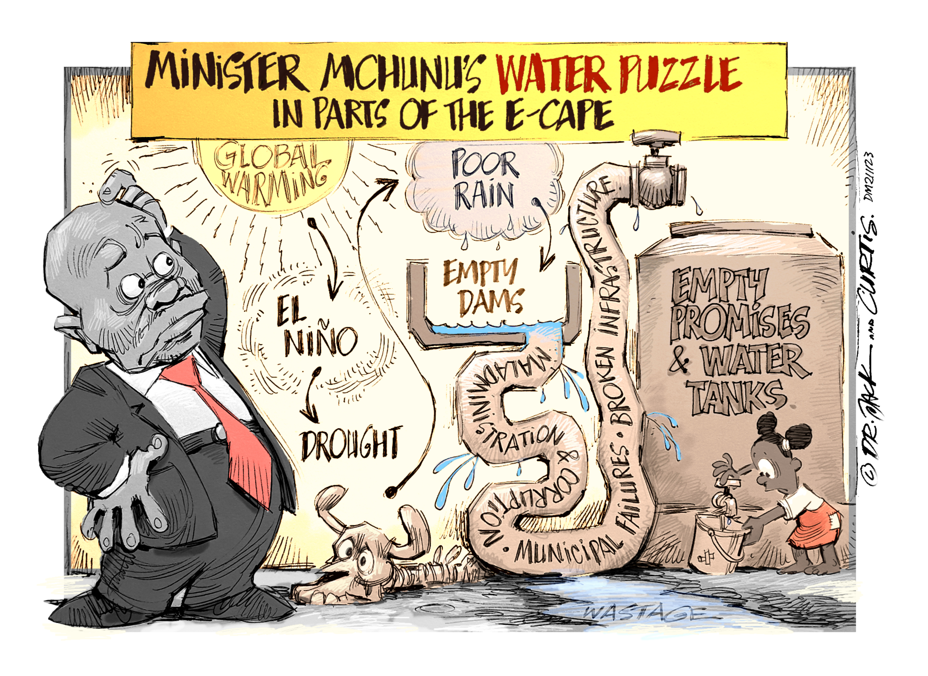Minister Mchunu's Water Puzzle in parts of the Eastern Cape