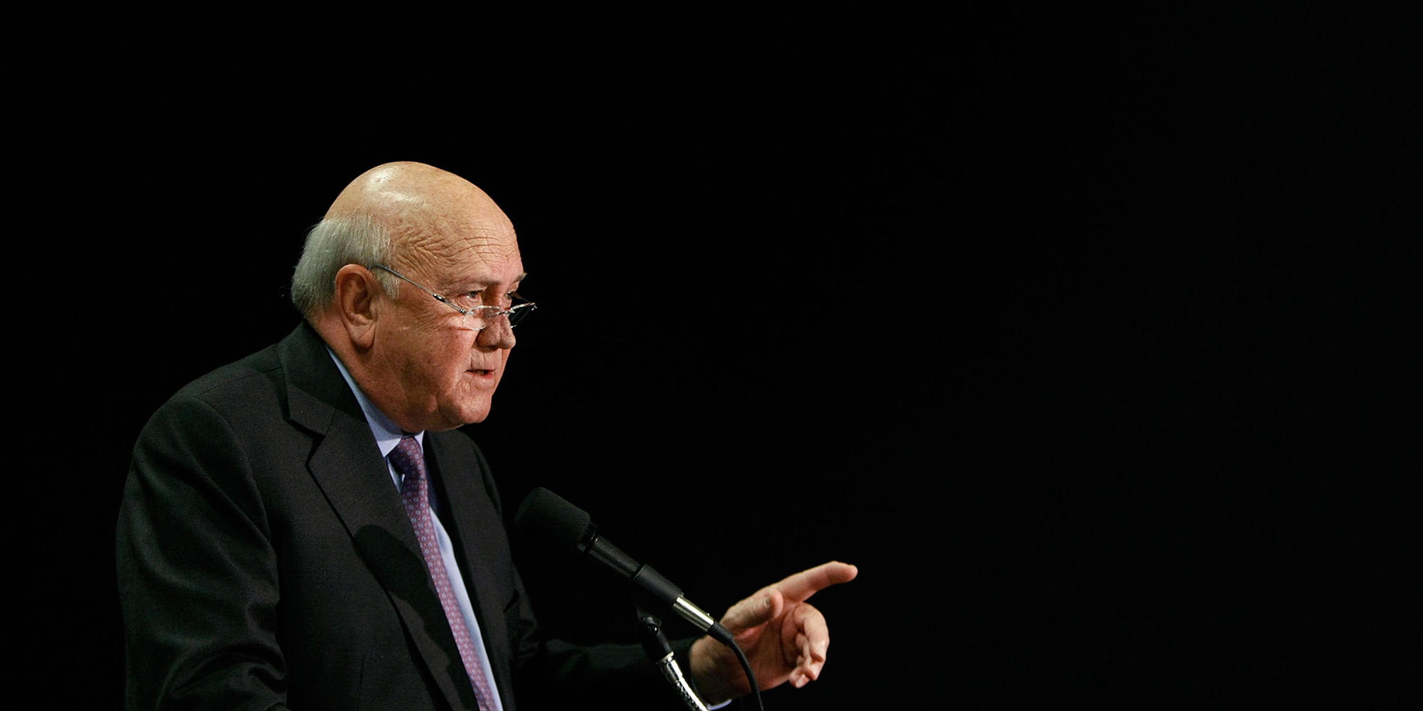 Apartheid-era’s last president, FW de Klerk, was a man at war with his history