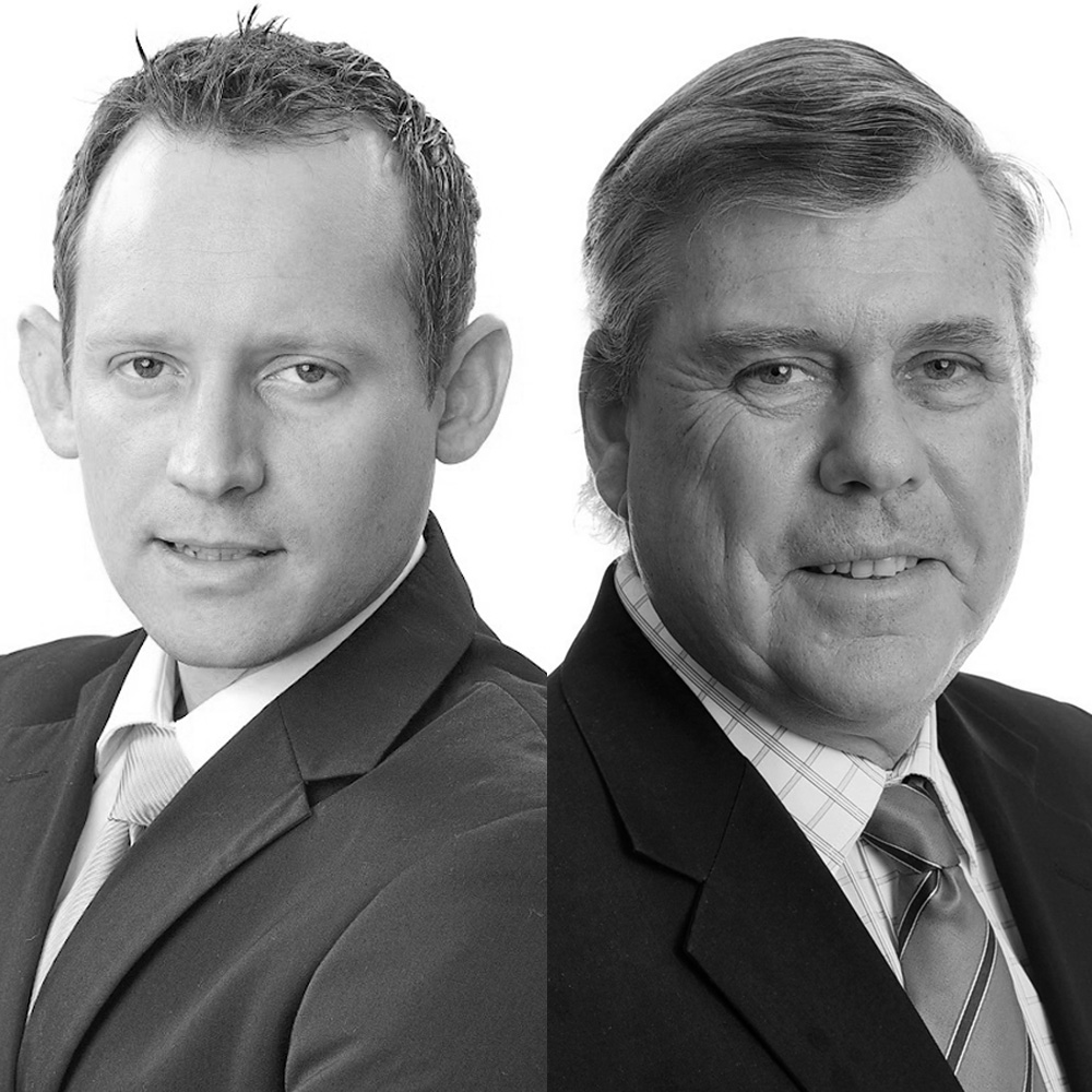 Izak Odendaal and Dave Mohr