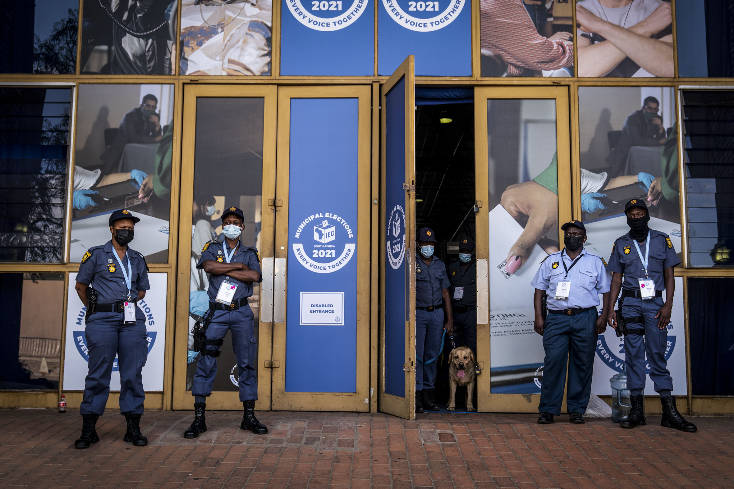 The final word: When an IEC result centre goes into security mode for a presidential visit… or the securocratisation continues